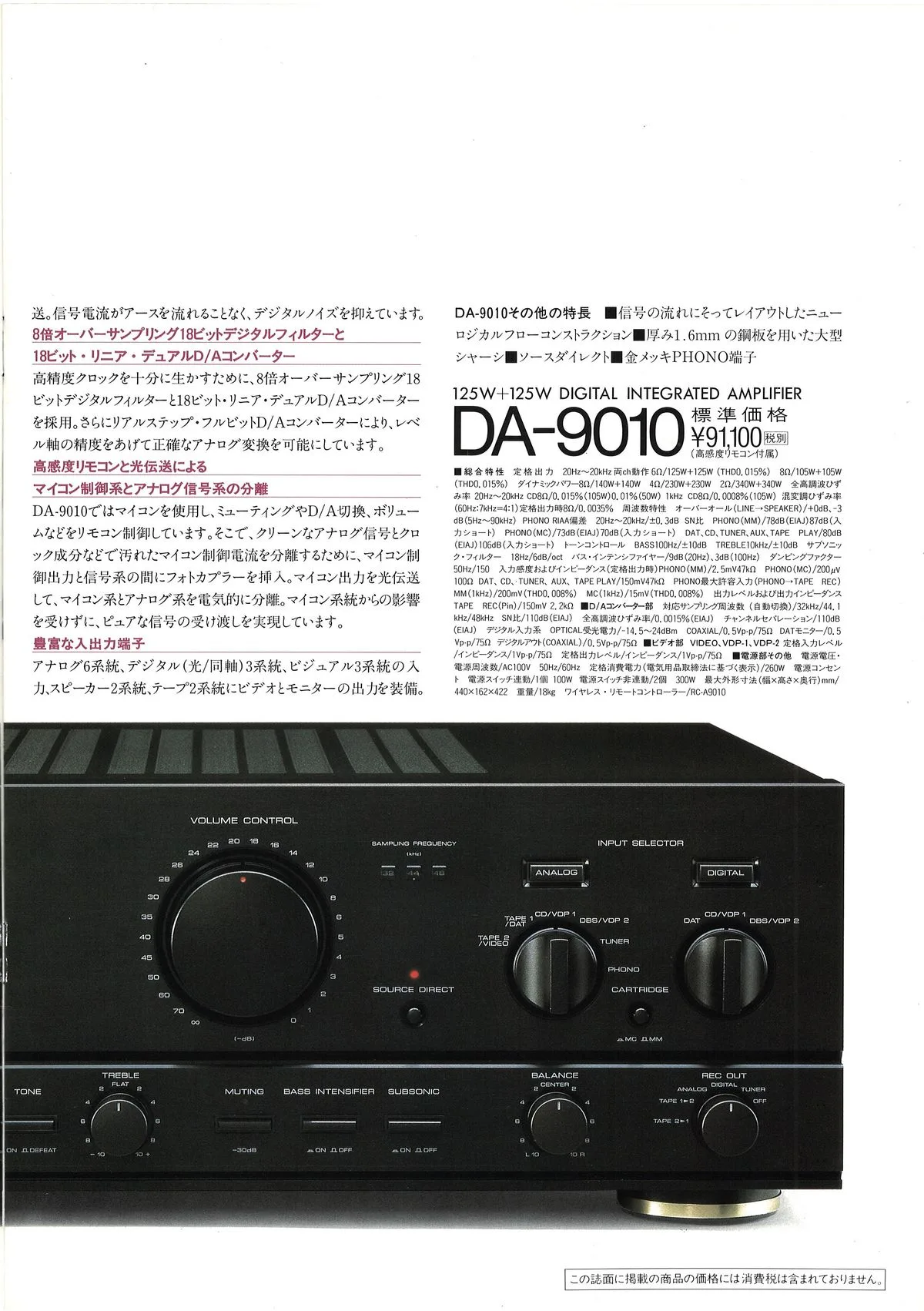 Kenwood Amplifier AV Tuner September 1989 - доп. 4