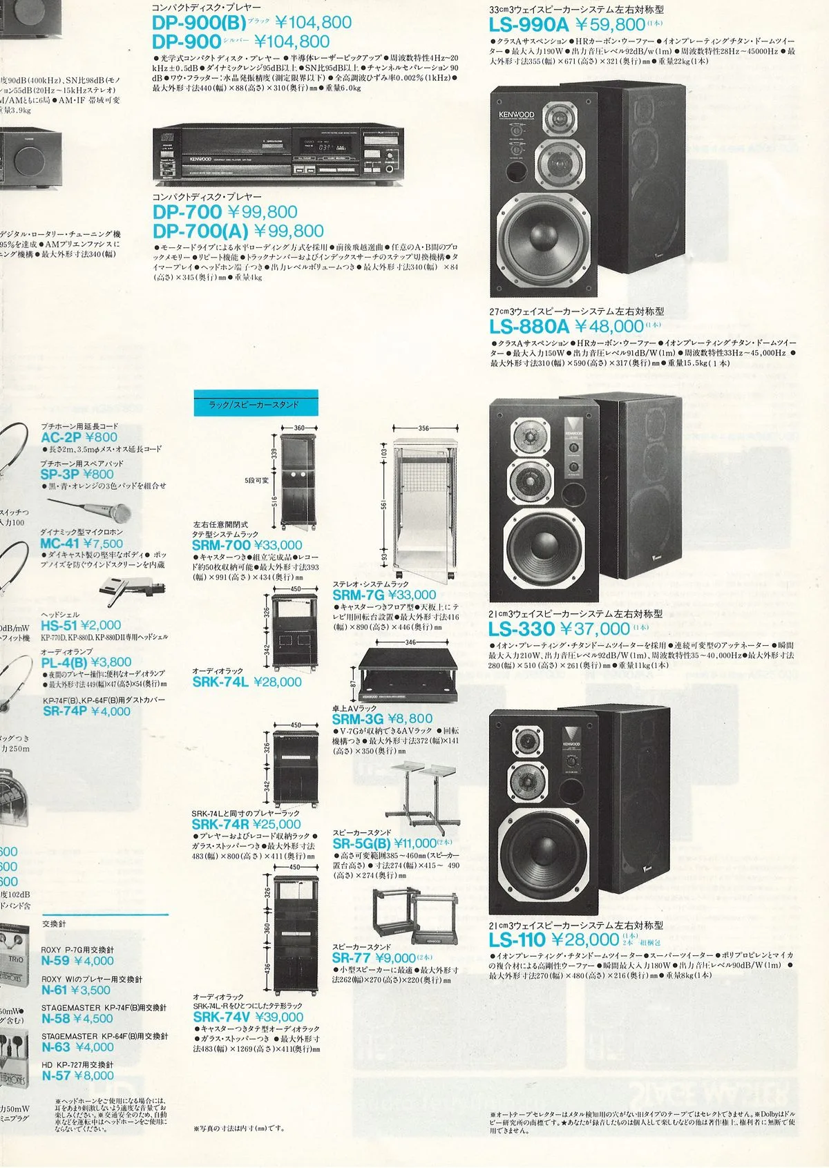 KENWOOD Audio Products — extra 6