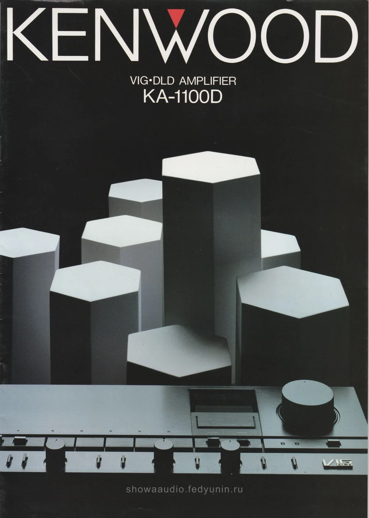 KENWOOD KA-1100D June 1986 - обложка