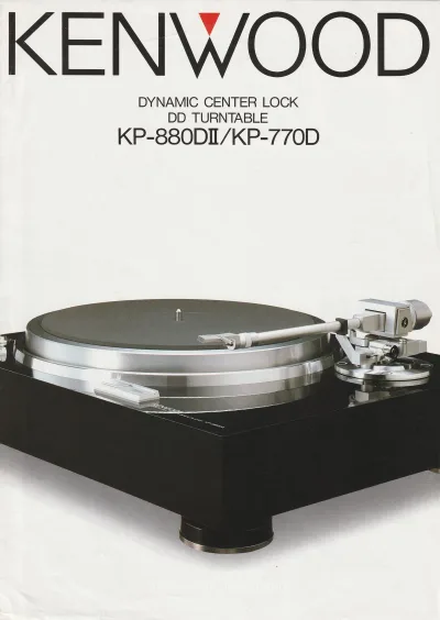 KENWOOD KP-880DII KP-770D June 1985