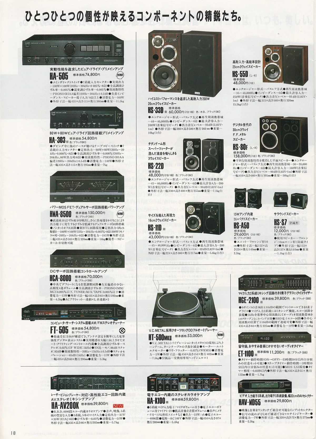 Lo-D Stereo Components — доп. 17