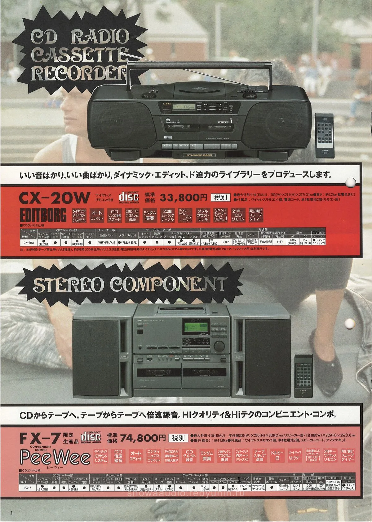 Lo-D Cassette Recorder & Radio — extra 3