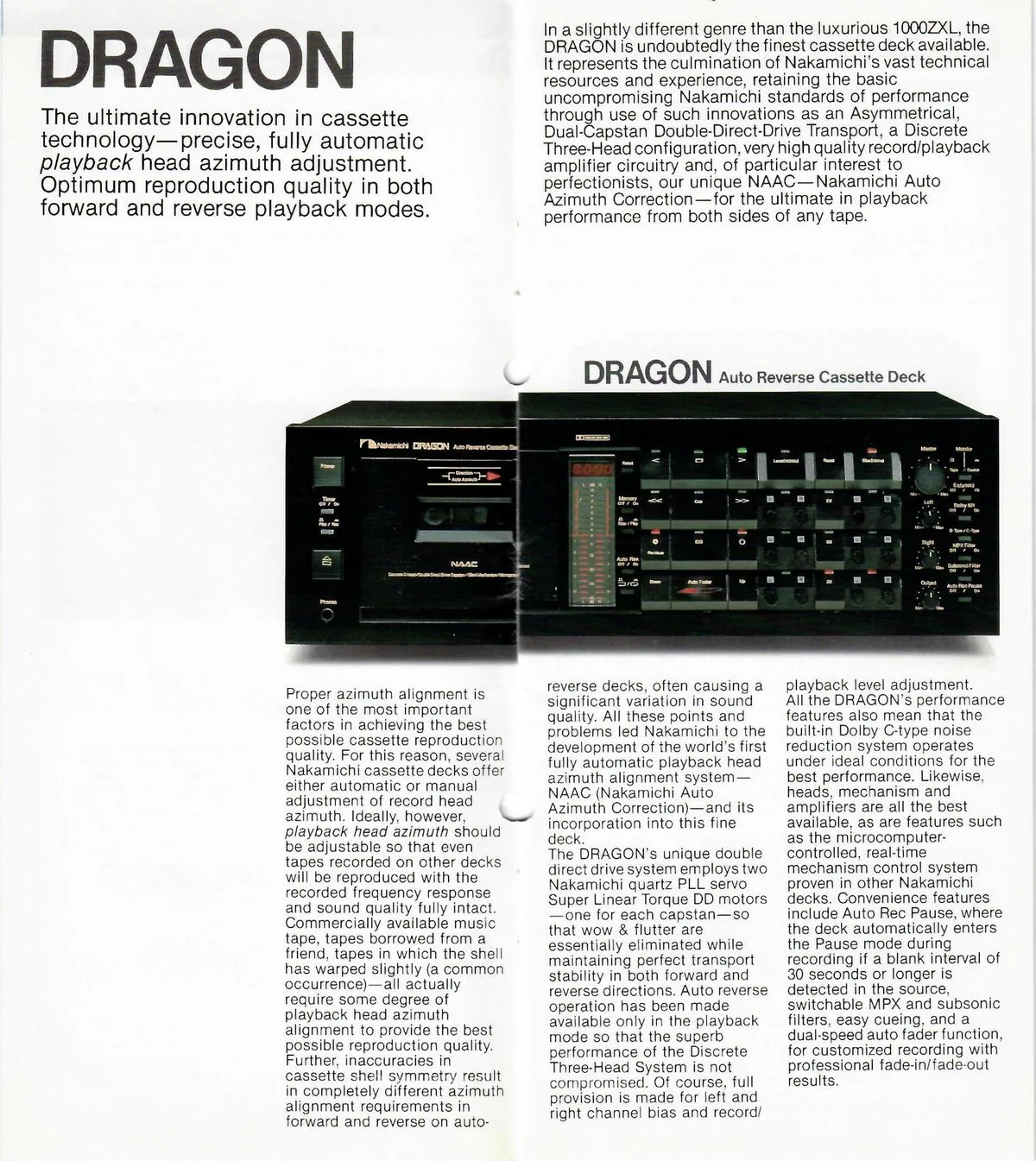 Nakamichi Home Audio Products — 5