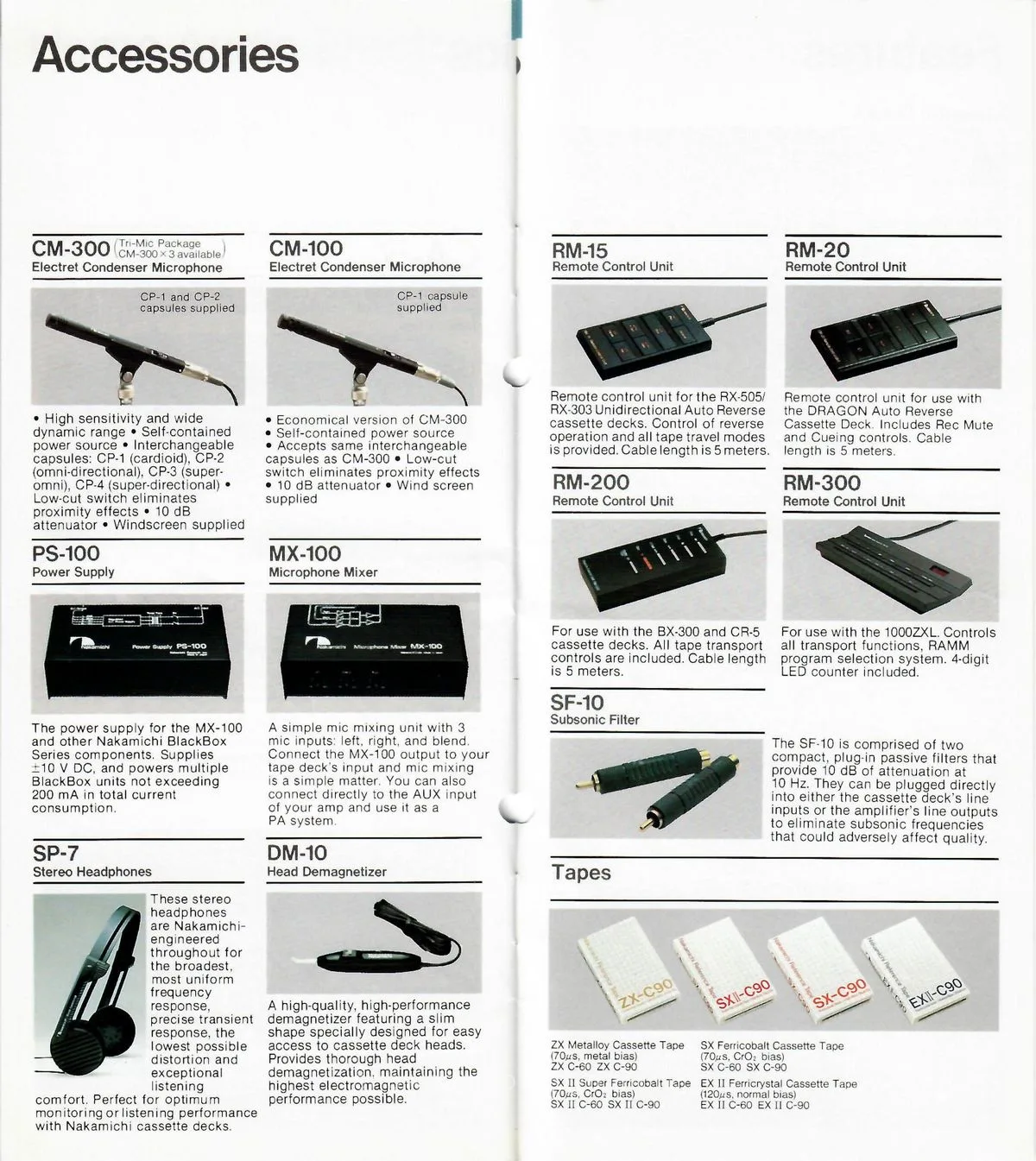 Nakamichi Home Audio Products — 14