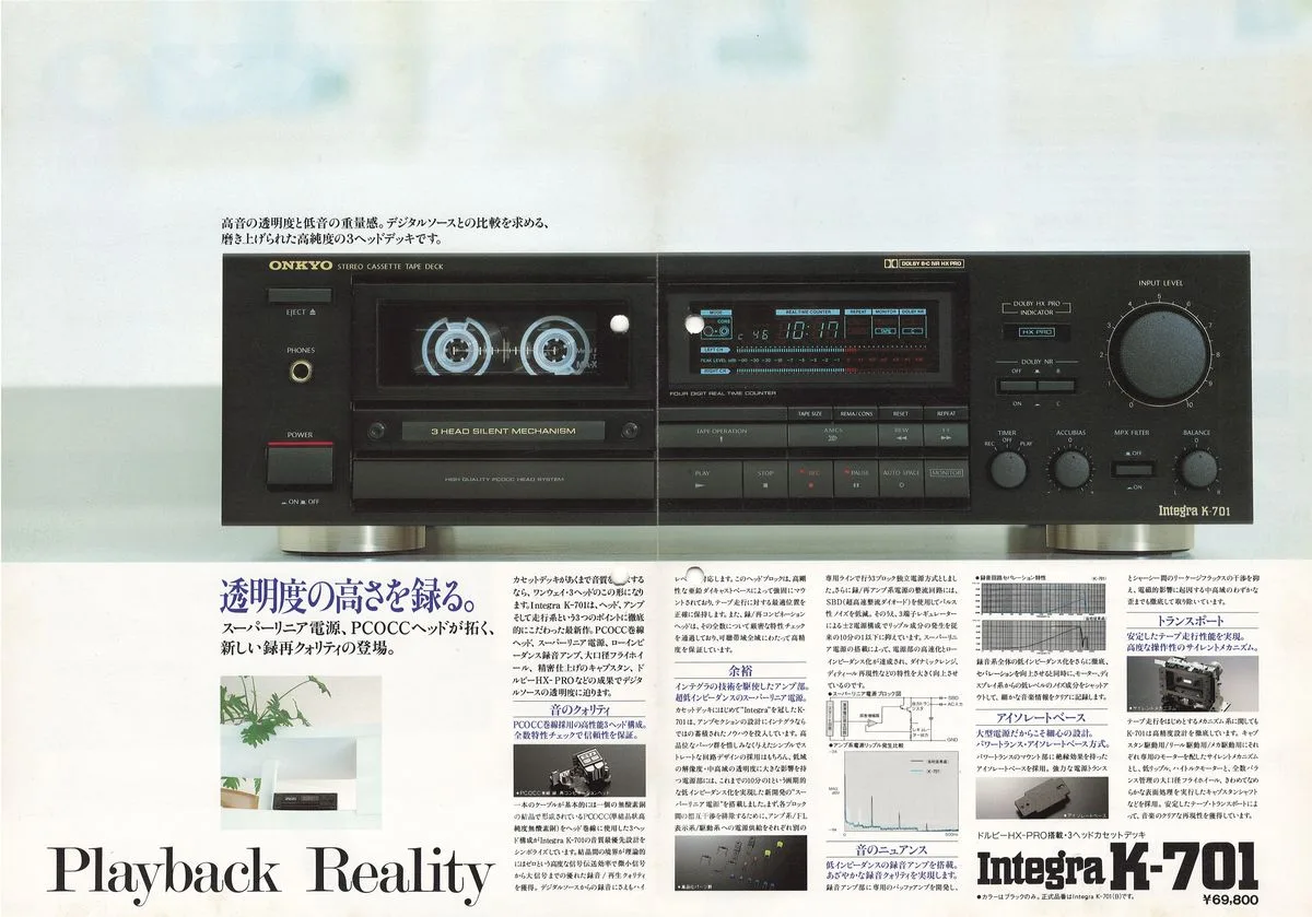 ONKYO Integra K-701 — 2