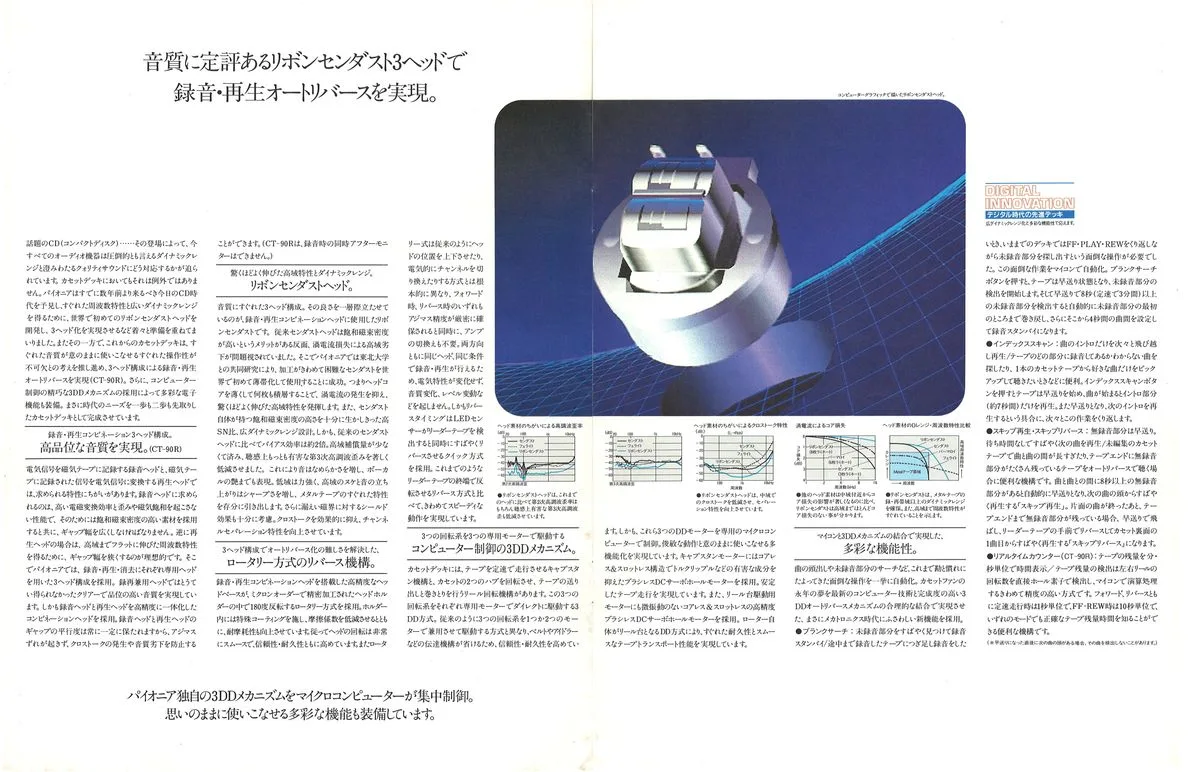 PIONEER Tape Decks — 2