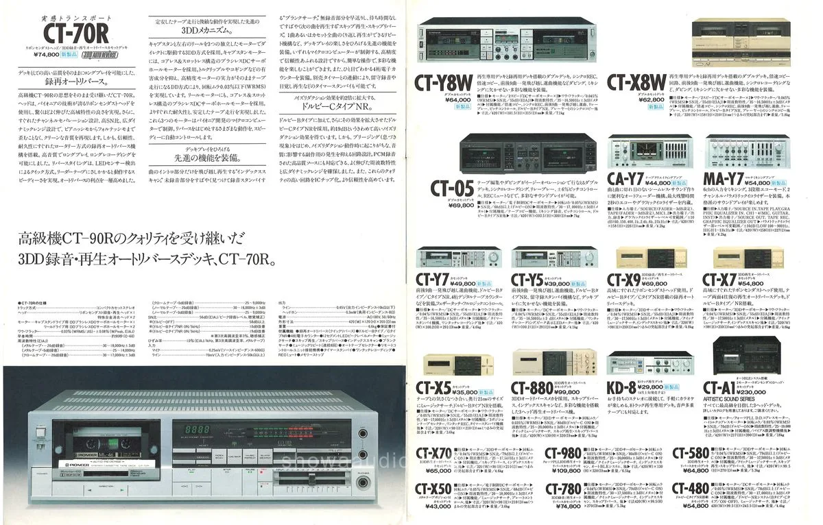 PIONEER Tape Decks — 4
