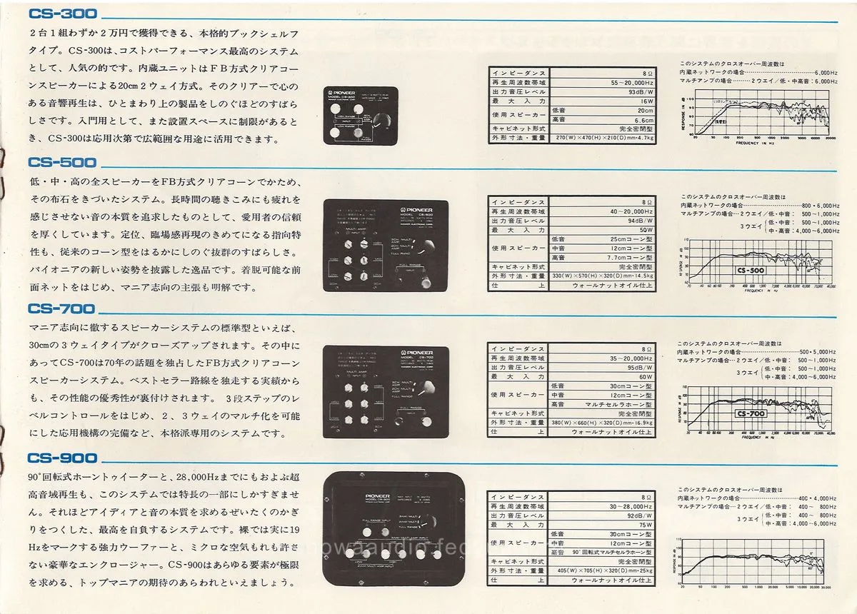 PIONEER Acoustic System — 5