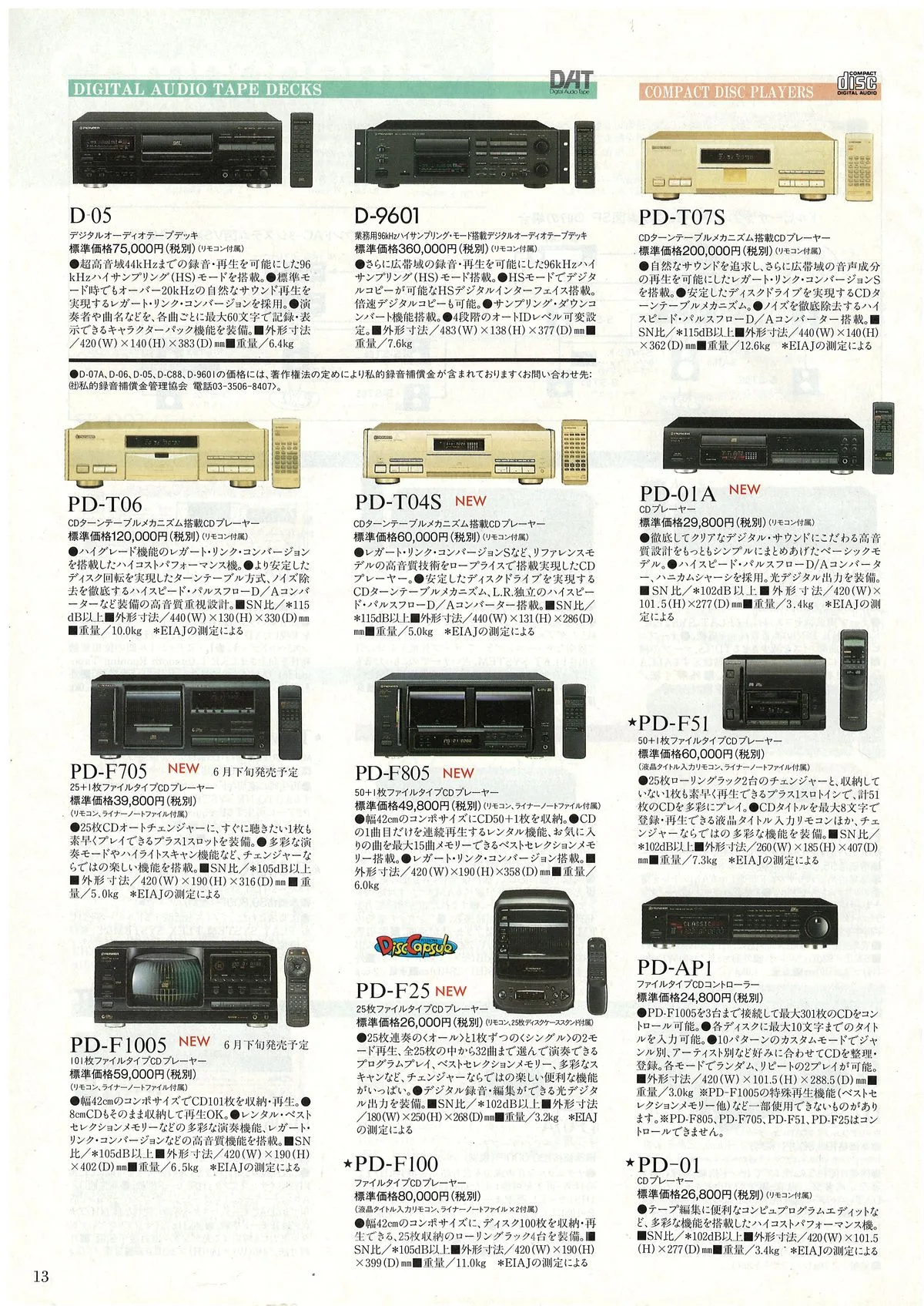 PIONEER All Products Summer '96 — 14