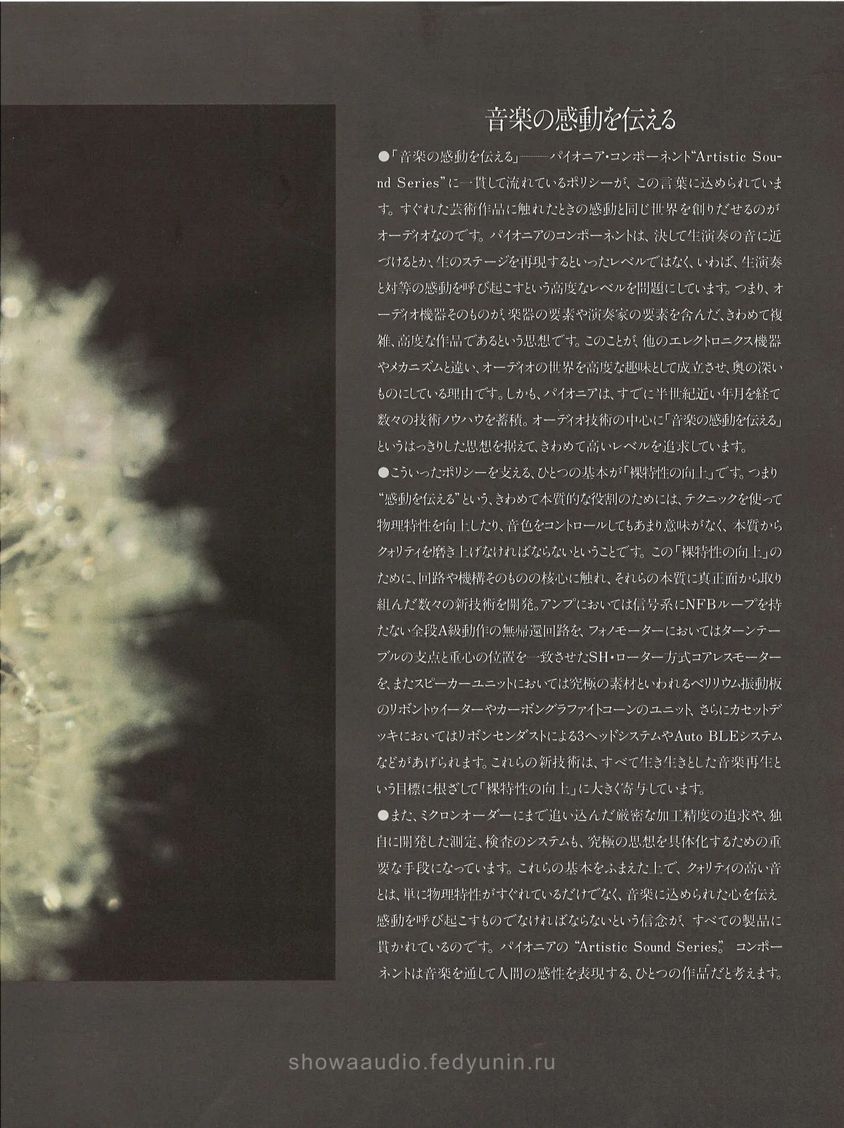 PIONEER Components - Artistic Sound Series — extra 2