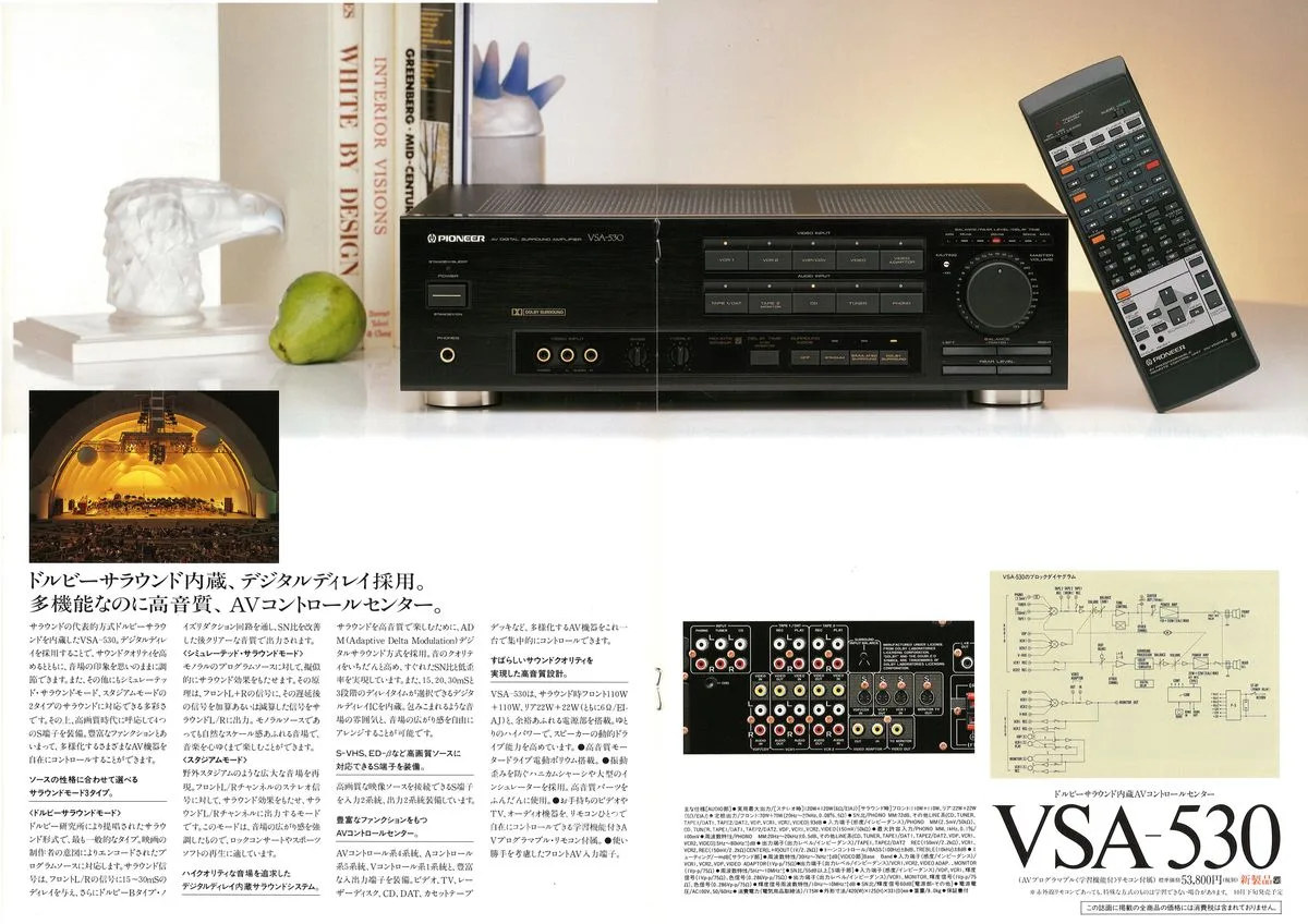 PIONEER AV Control Centers — 4