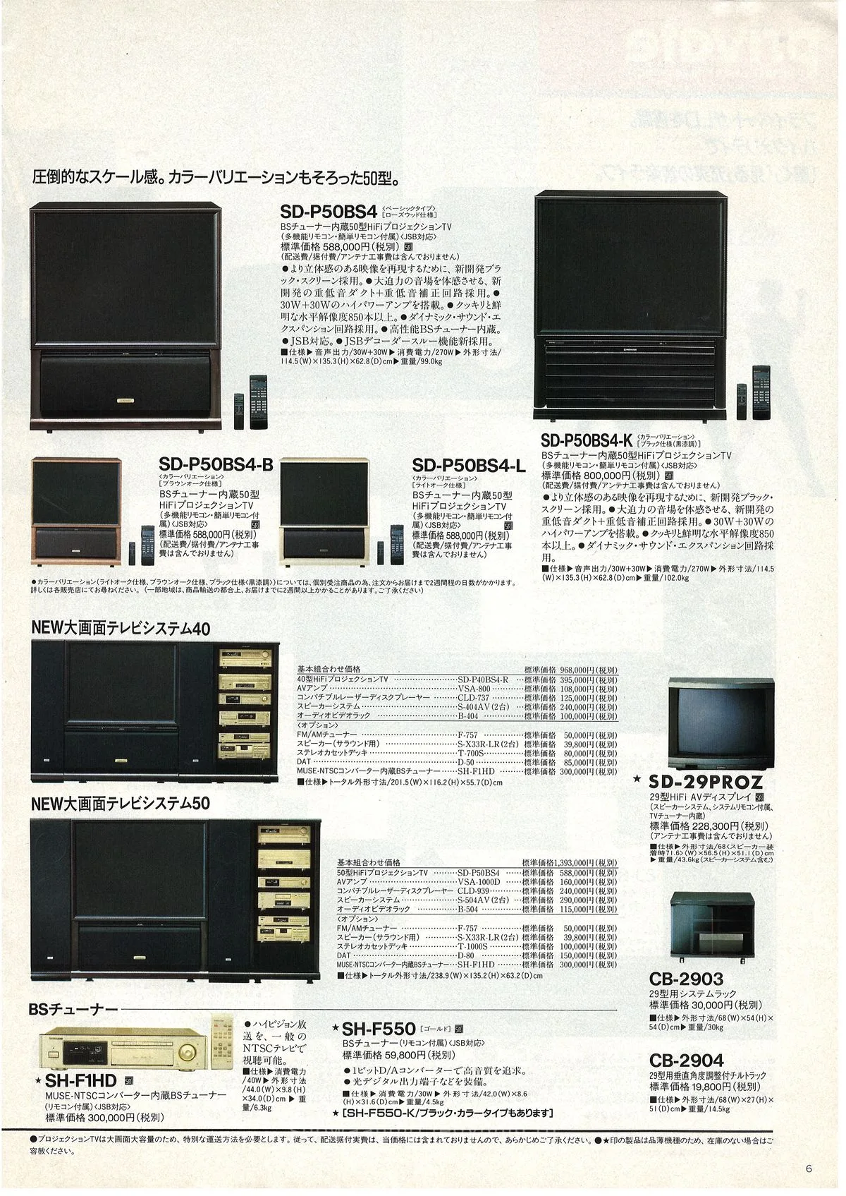 PIONEER AV Line-up '92 Summer — 7