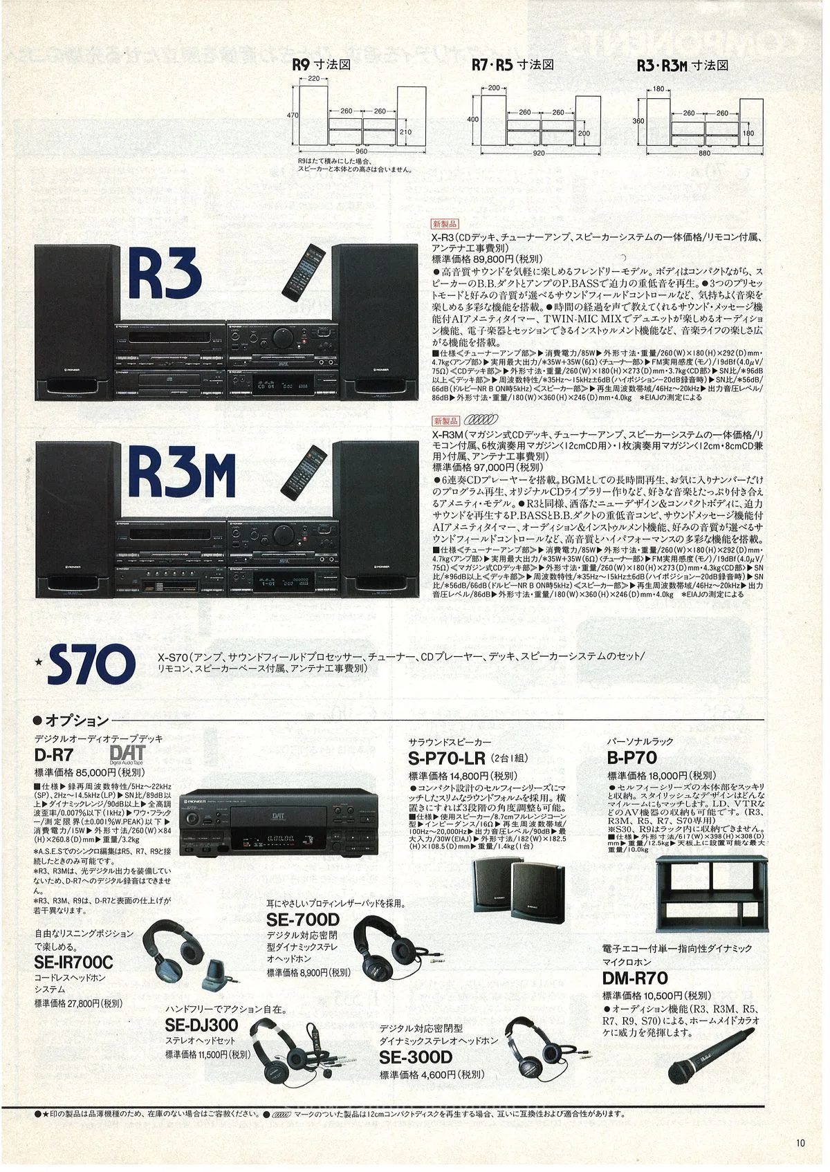 PIONEER AV Line-up '92 Summer — 11