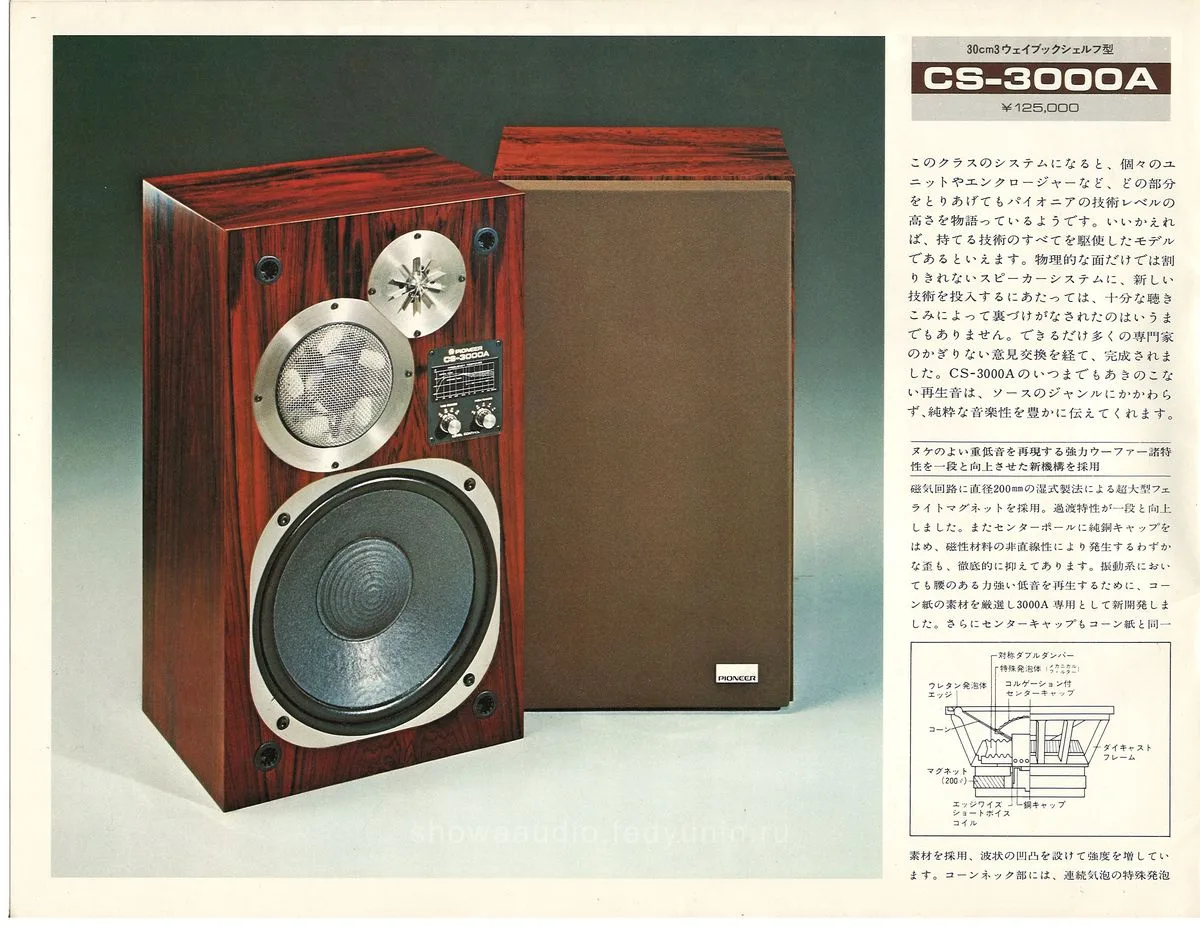 PIONEER Speaker Systems — 2