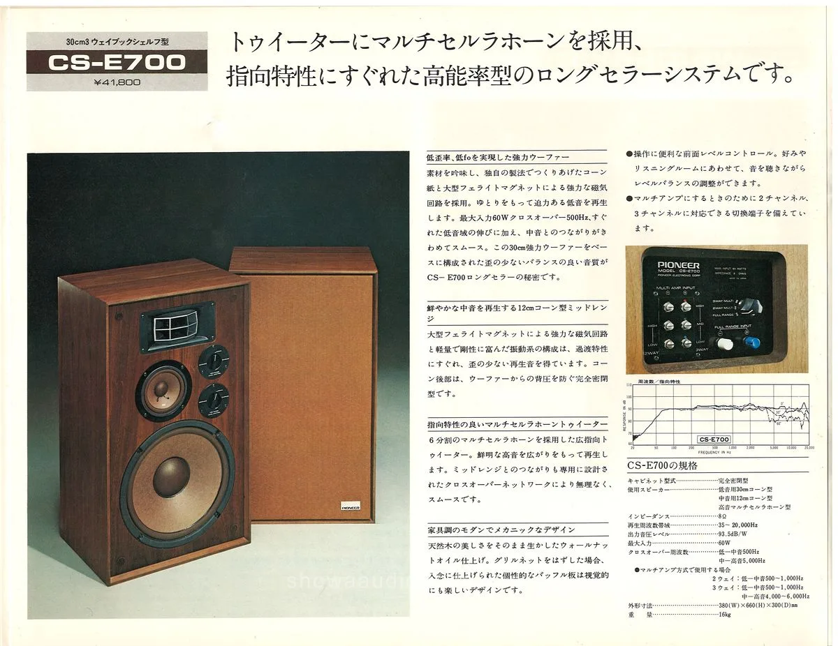 PIONEER Speaker Systems — 10