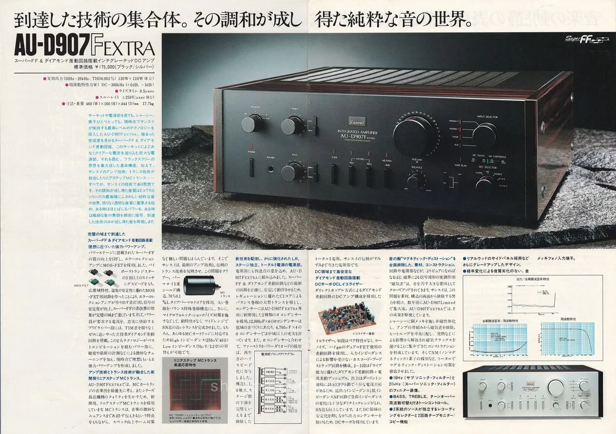 SANSUI AU-F EXTRA Series — 4