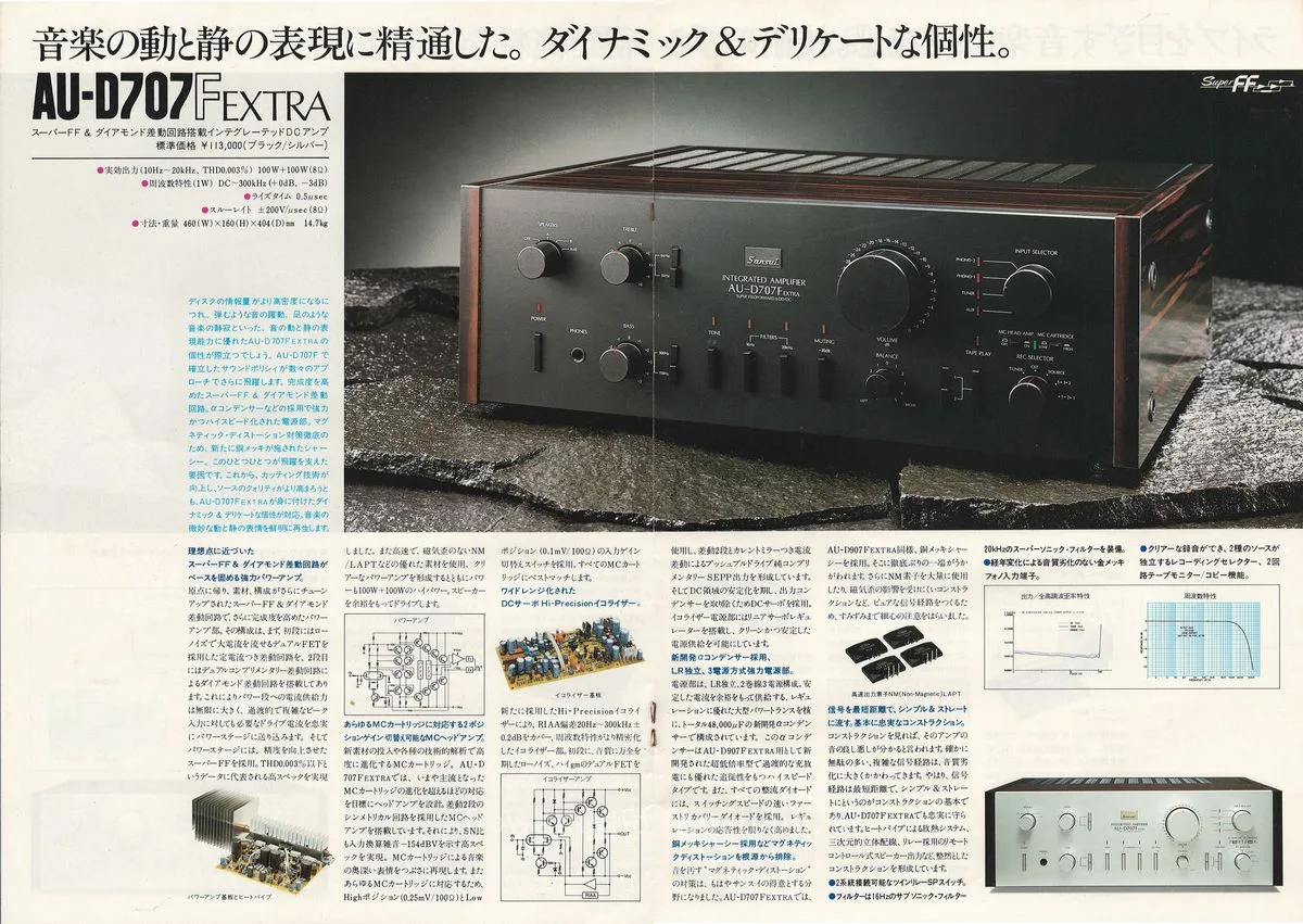 SANSUI AU-F EXTRA Series — 5