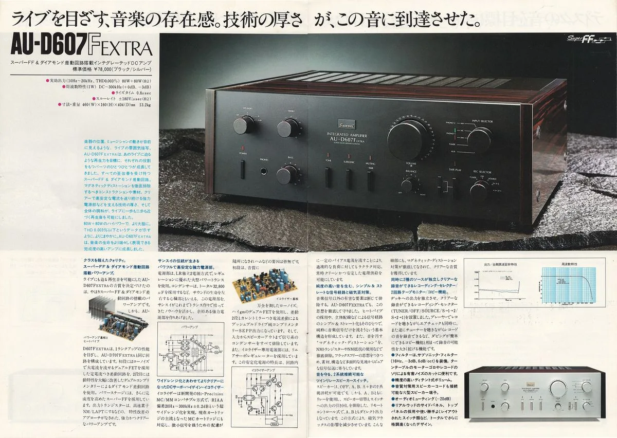 SANSUI AU-F EXTRA Series — 6