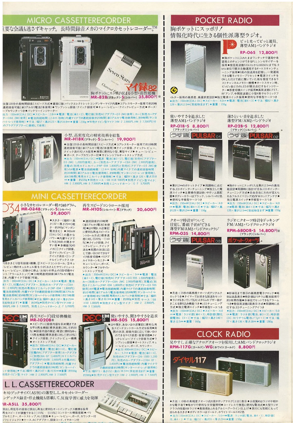 SANYO Tape Recorders & Radios, March 1981 — доп. 11