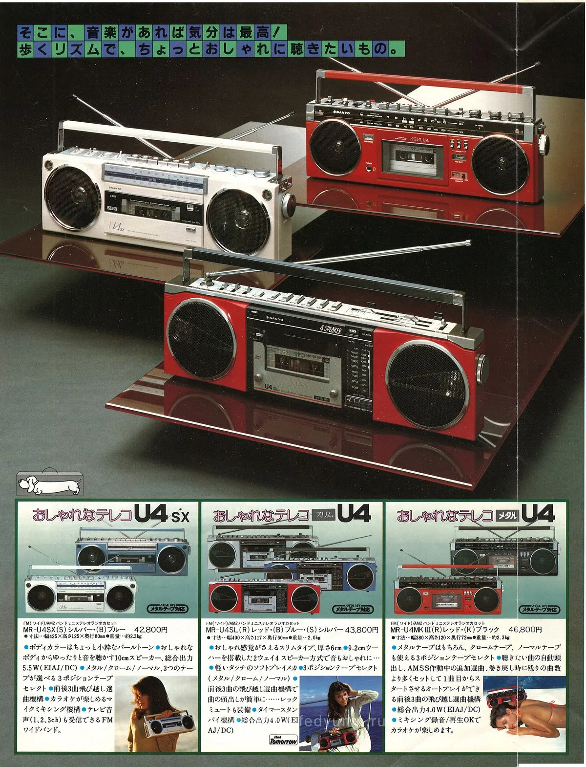 SANYO All Products Catalogue '81/11 — доп. 2