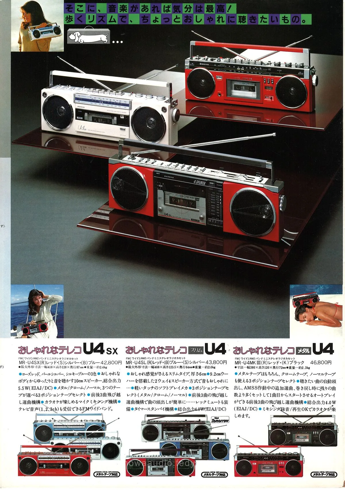 SANYO All Products Catalogue '82/1 — extra 2