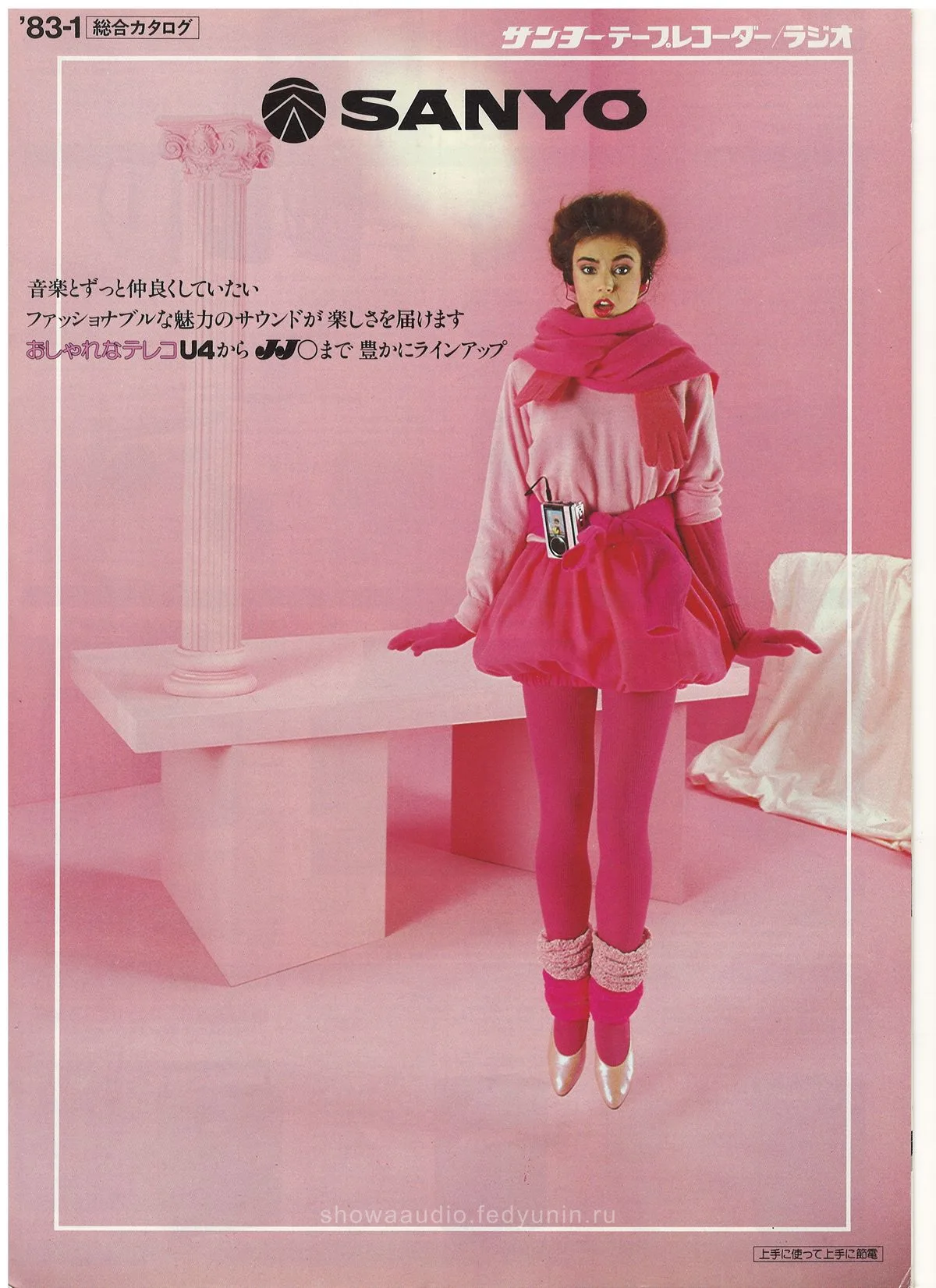 SANYO All Products Catalogue '83/1 — cover