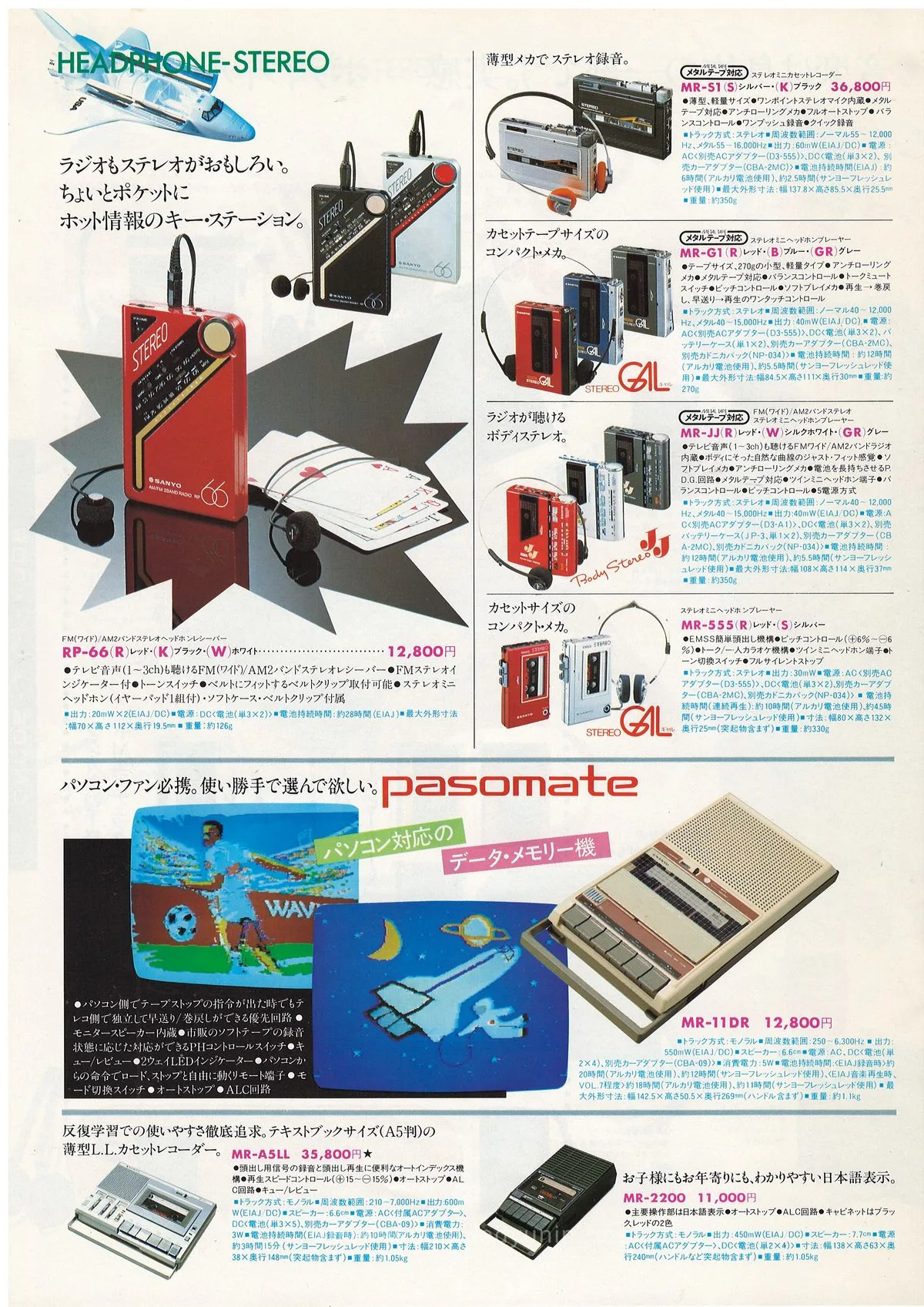 SANYO Fashionable Sound U4 — 12