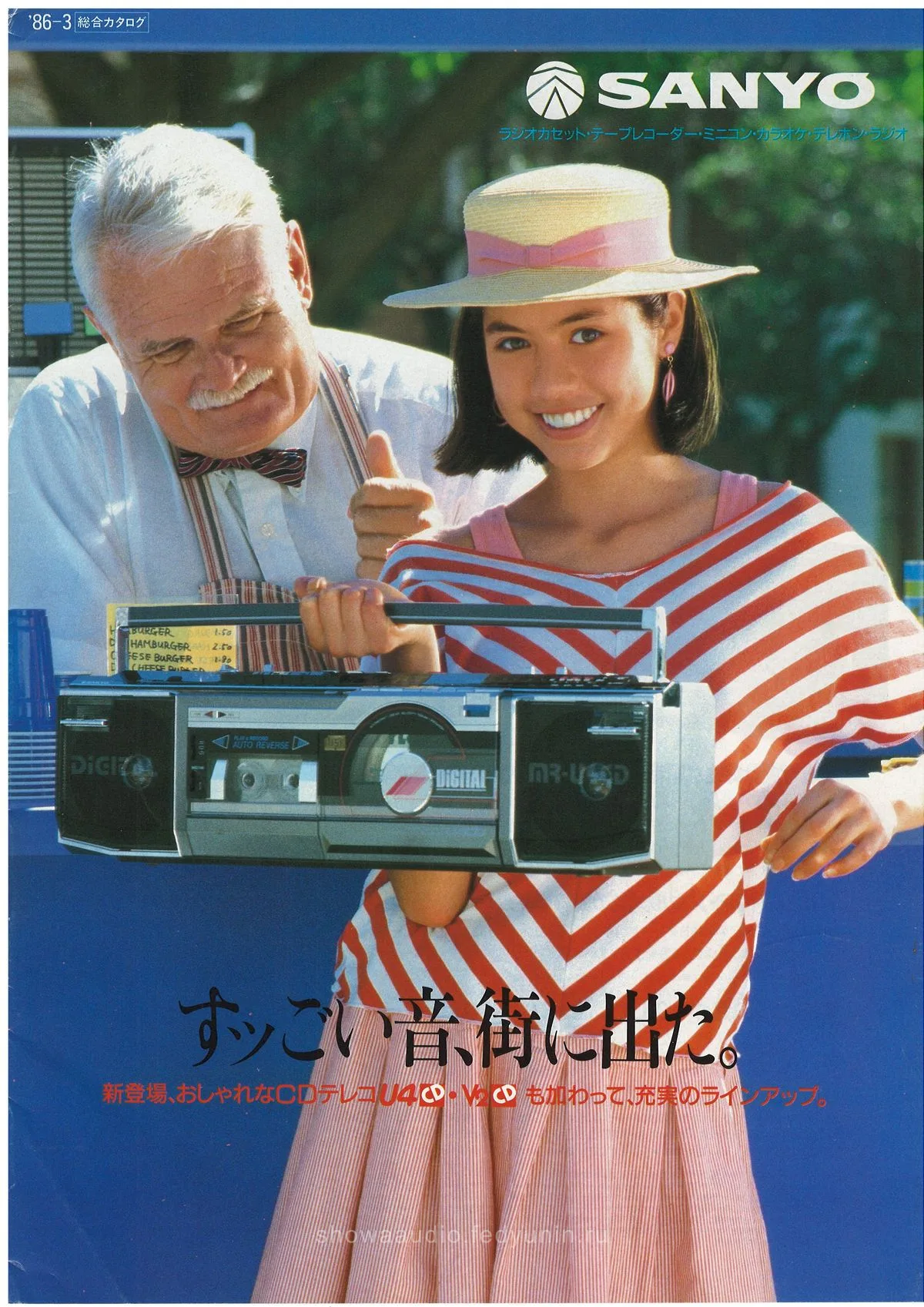 SANYO Full Line Catalog (March 1986) — обложка