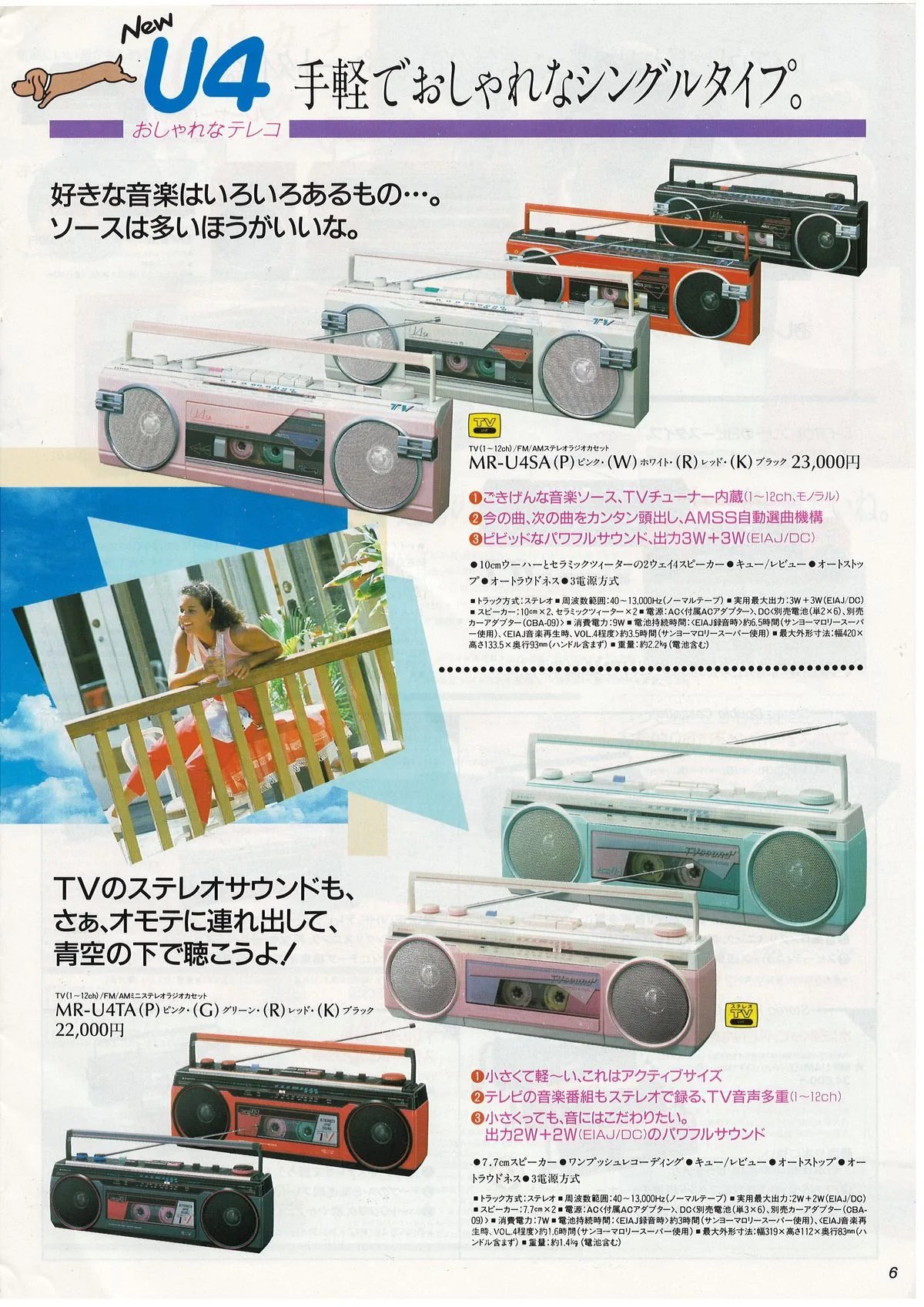 SANYO Full Line Catalog (March 1986) — 7