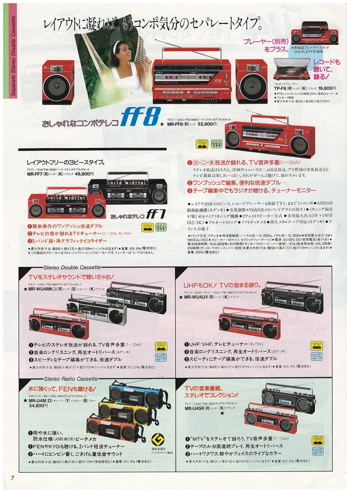 SANYO Full Line Catalog (March 1986) — 8