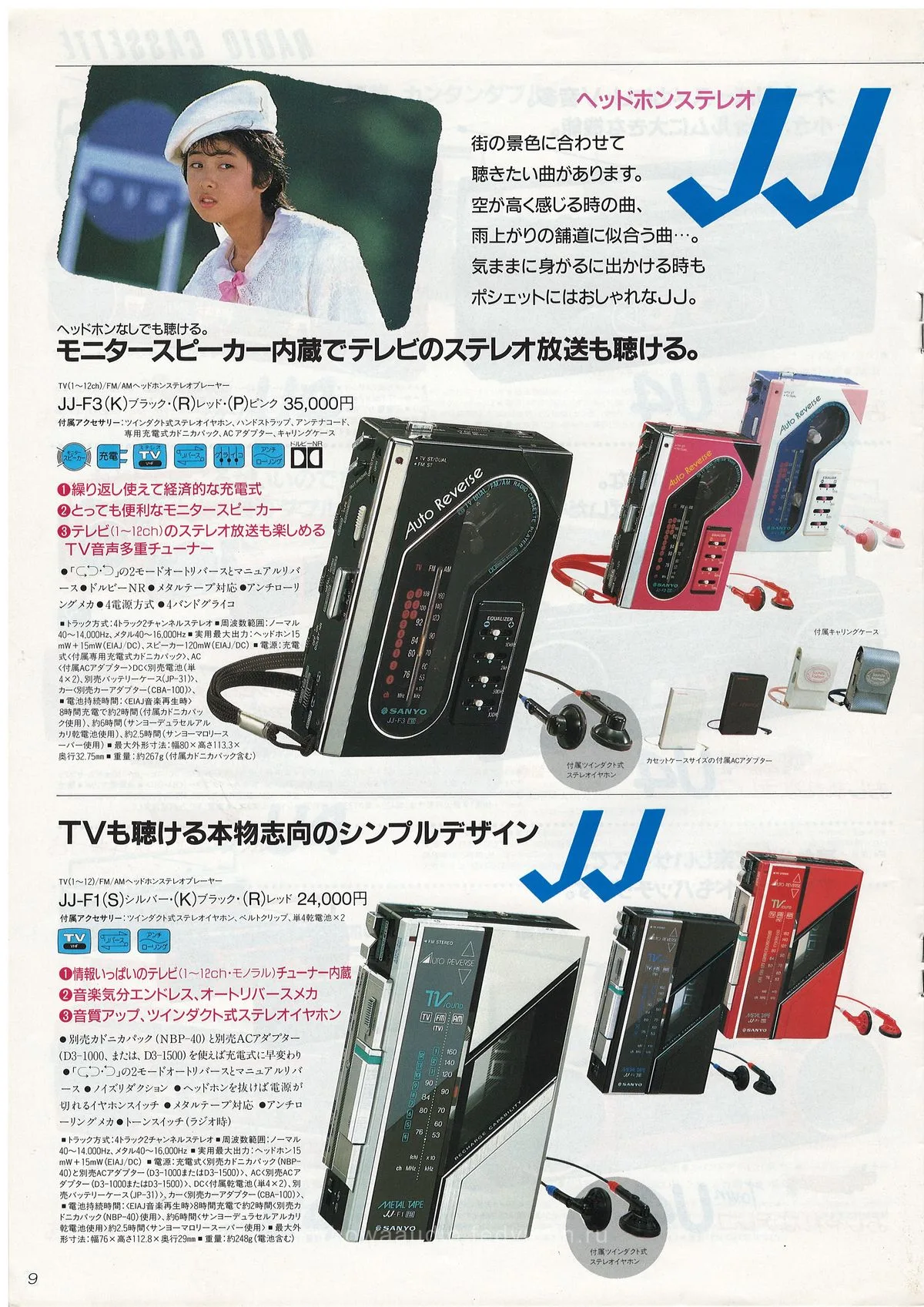 SANYO General Catalog, October 1986 — 10