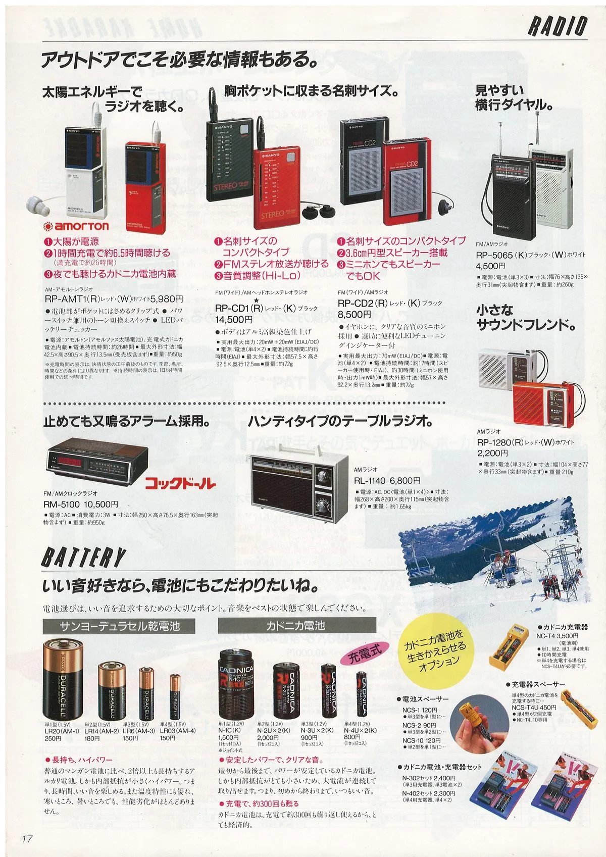 SANYO General Catalog, December 1986 — 18