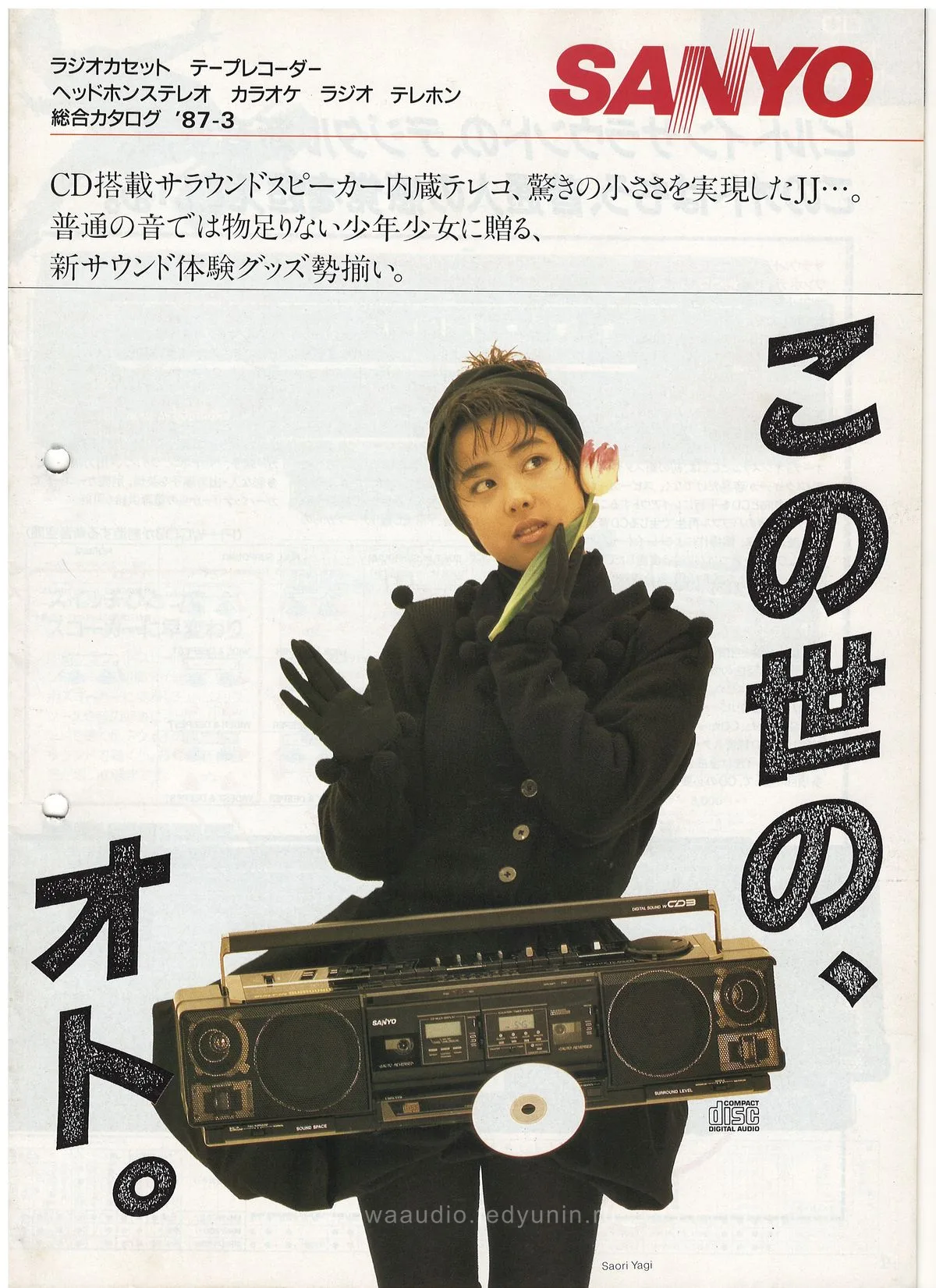 SANYO Full Line Catalog (March 1987) — обложка