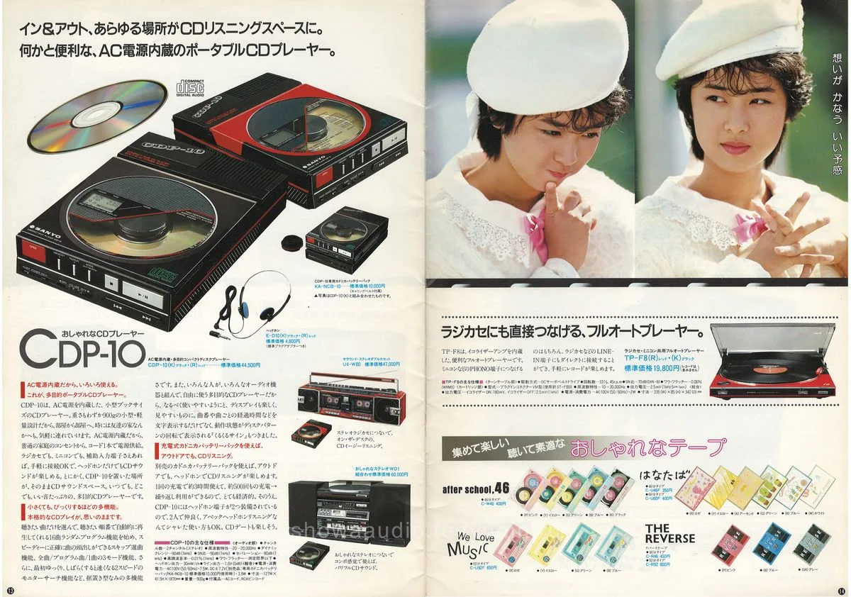 SANYO Audio System, November 1986 — 8