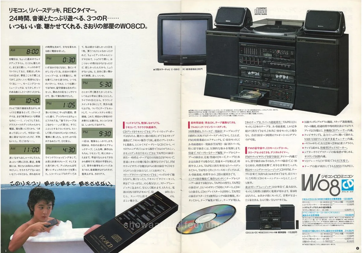 SANYO Audio System March 1987 — 3