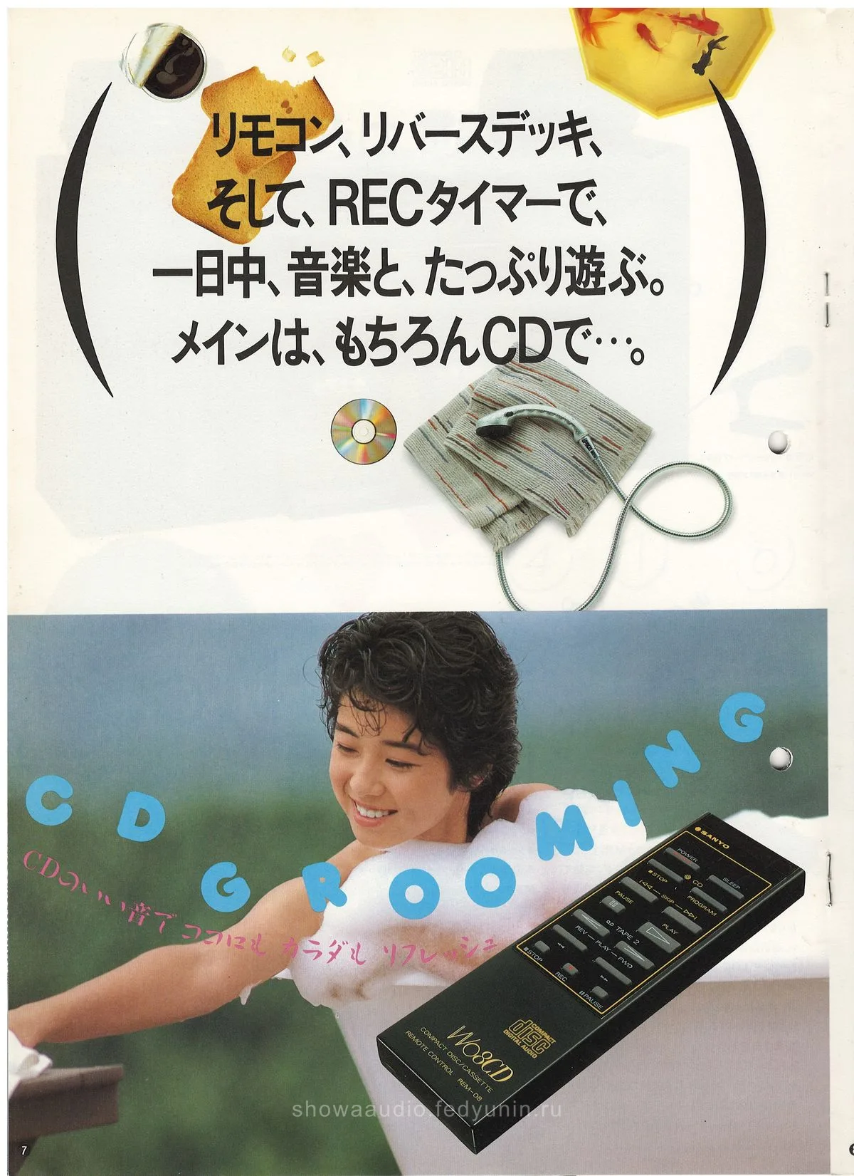 SANYO Audio System September 1987 — доп. 7