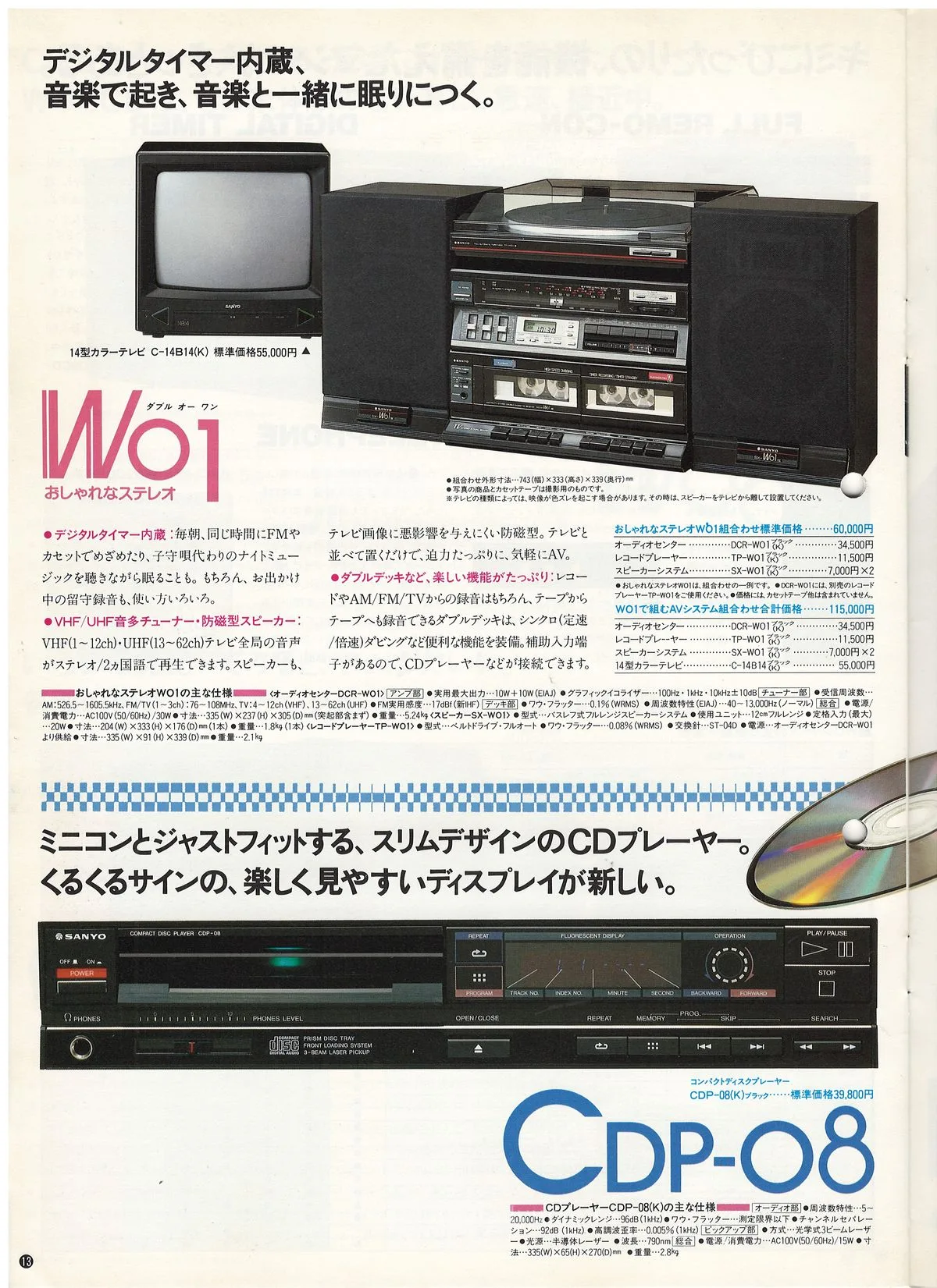 SANYO Audio System September 1987 — доп. 13