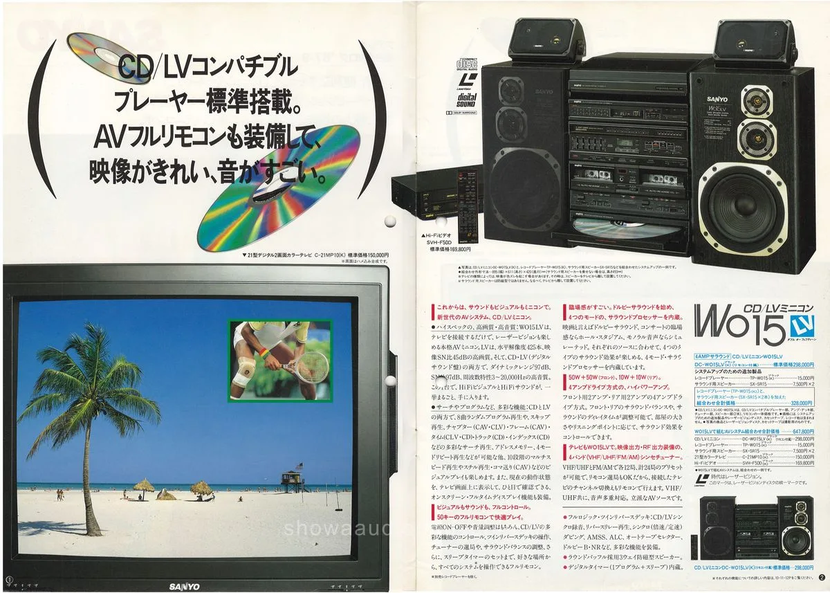 SANYO Audio System September 1987 — 2