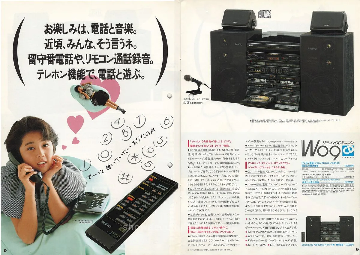 SANYO Audio System September 1987 — 4
