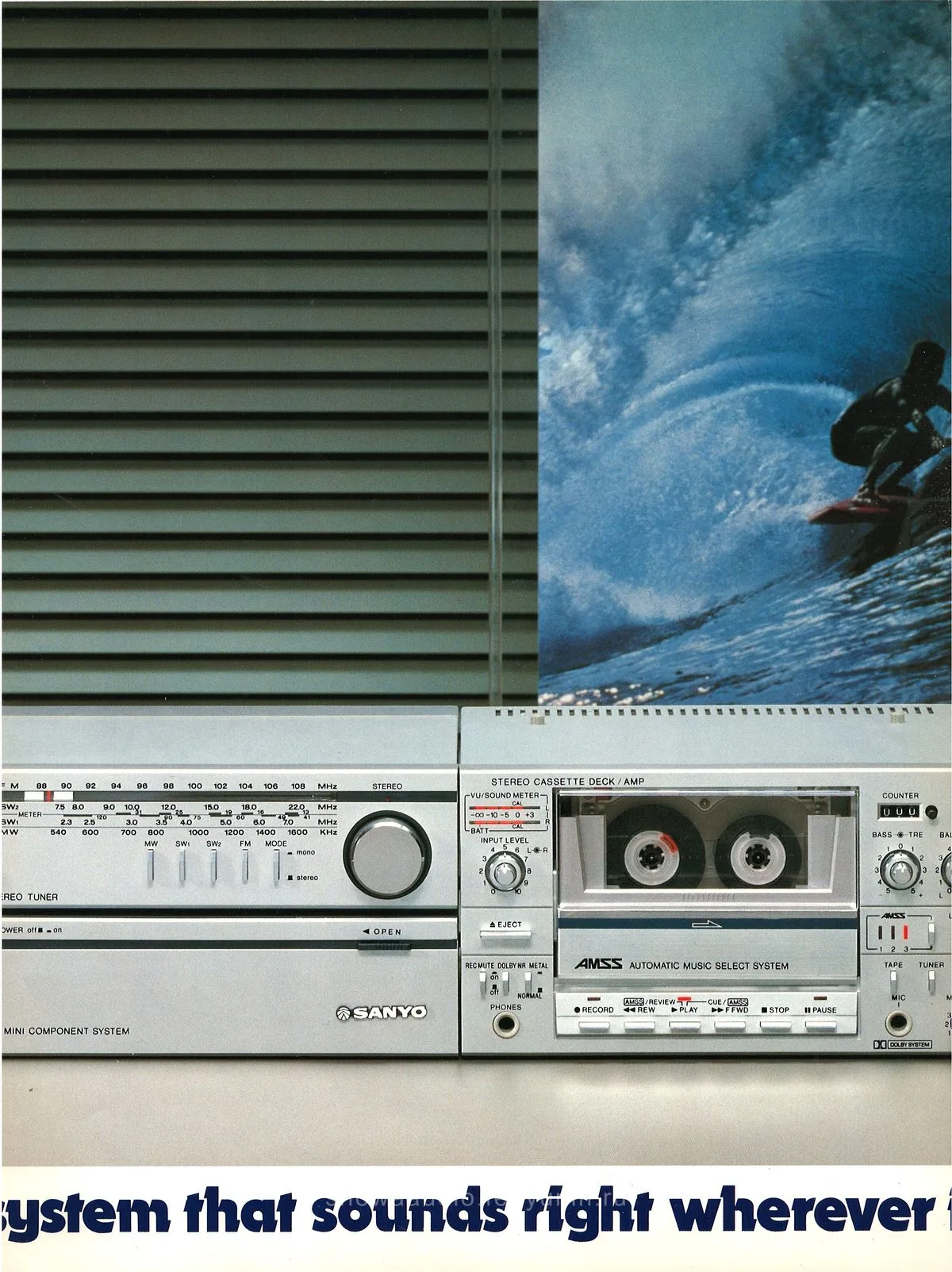 SANYO C7 Portable Mini Component System — extra 2