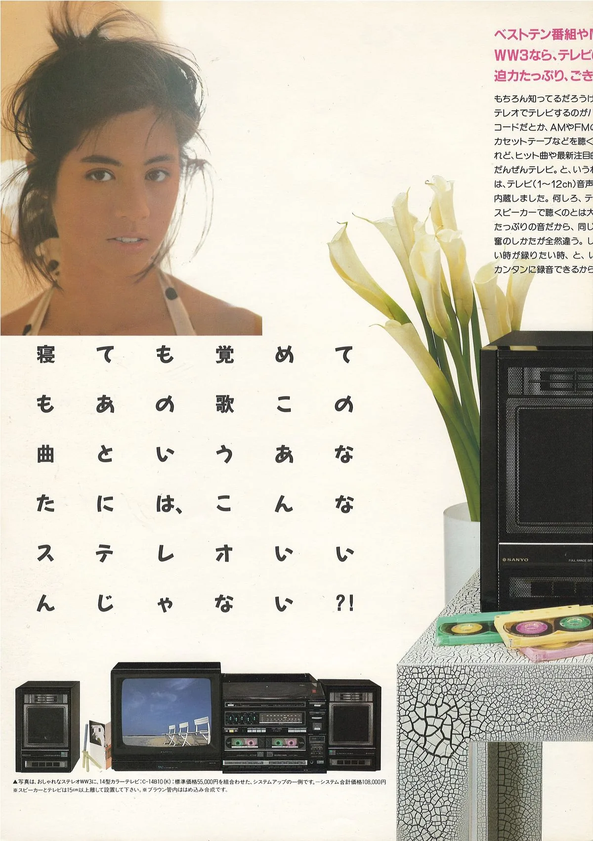 SANYO WW3, September 1986 — extra 1