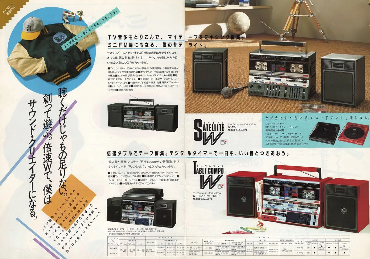 Sharp Audio November 1984 — 2