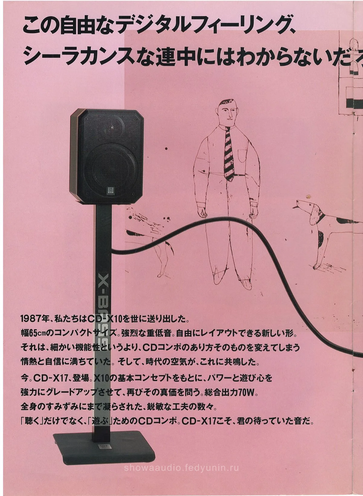 SHARP LIVEMINI CD-X17 and CD-X15 March 1988 — extra 1