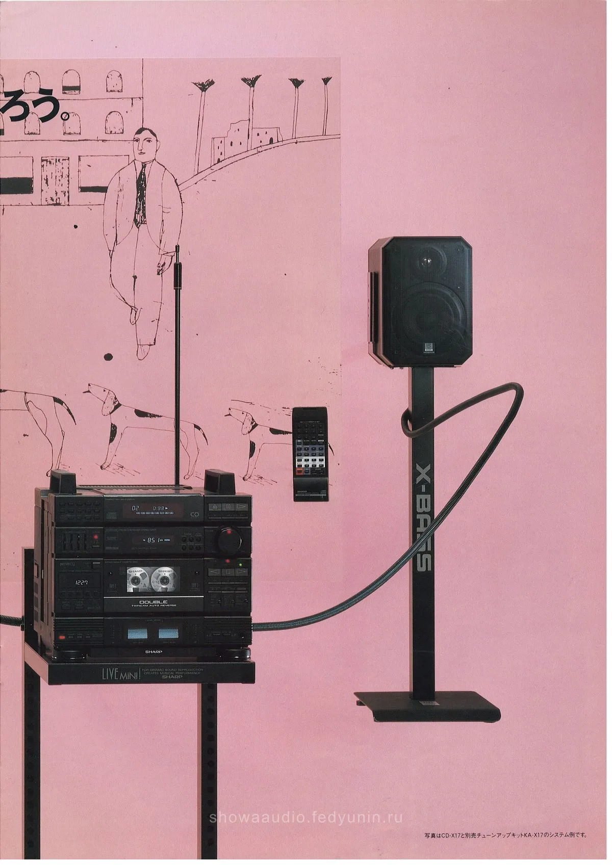 SHARP LIVEMINI CD-X17 and CD-X15 March 1988 — extra 2