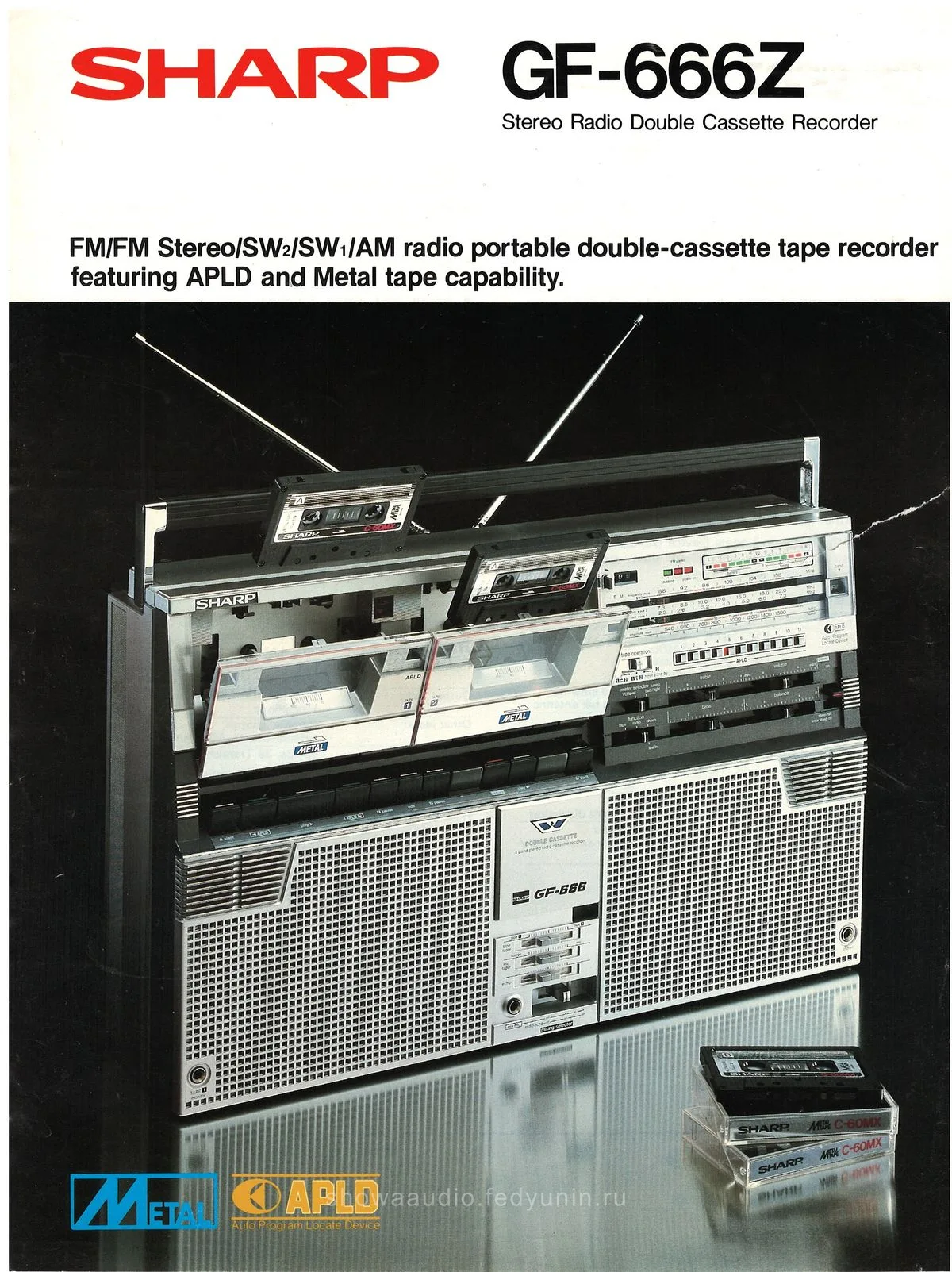 SHARP GF-666Z — cover