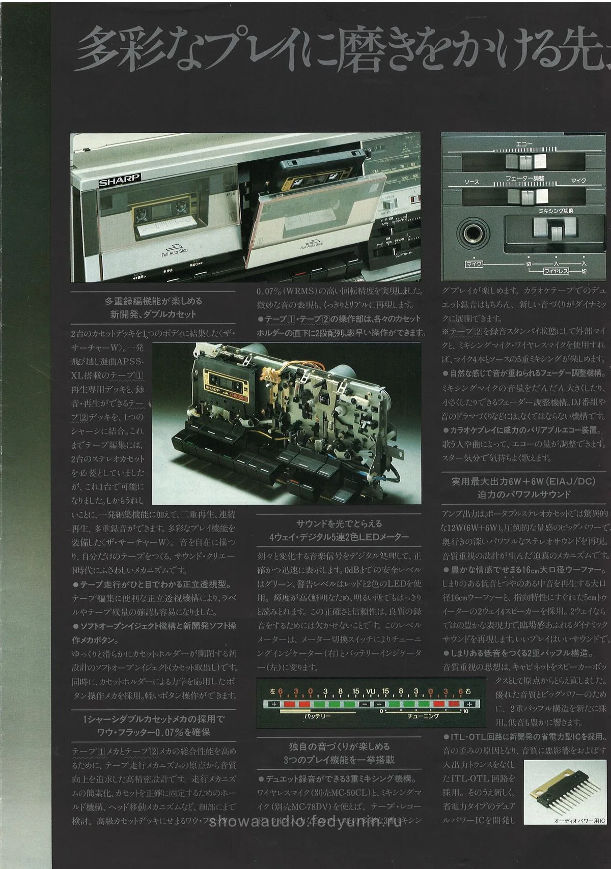 SHARP GF-808 Searcher-WXL, August 1979 — extra 4