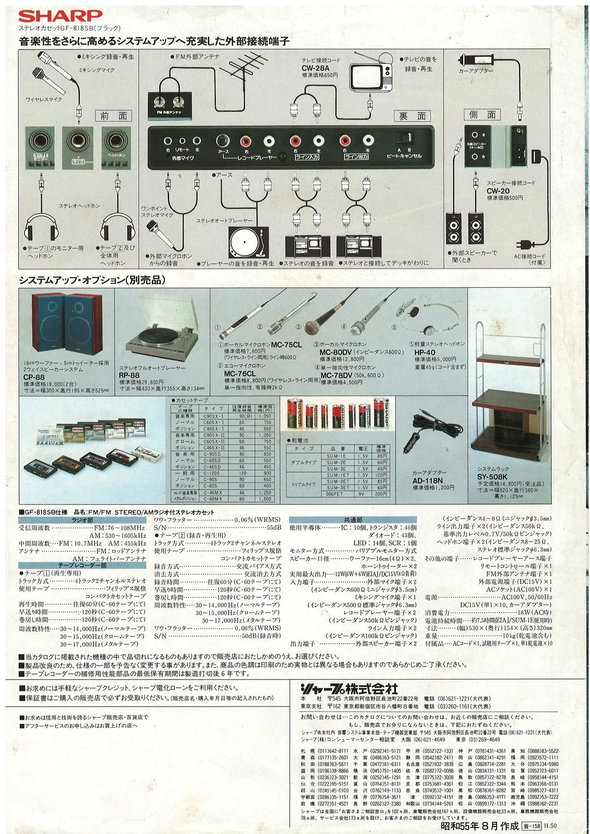 SHARP GF-818 The Searcher W — 4