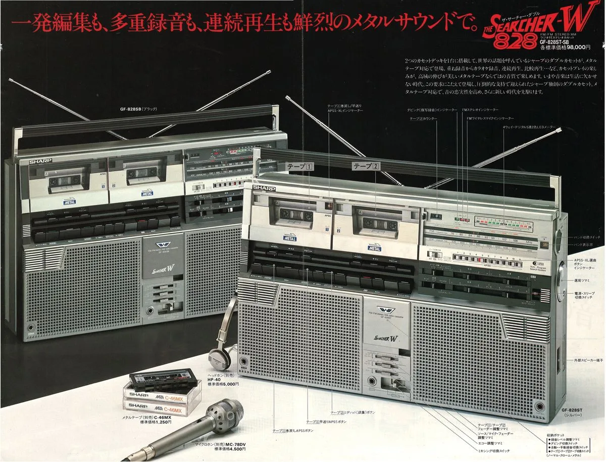 SHARP GF-828 The Searcher W, June 1980 — 2