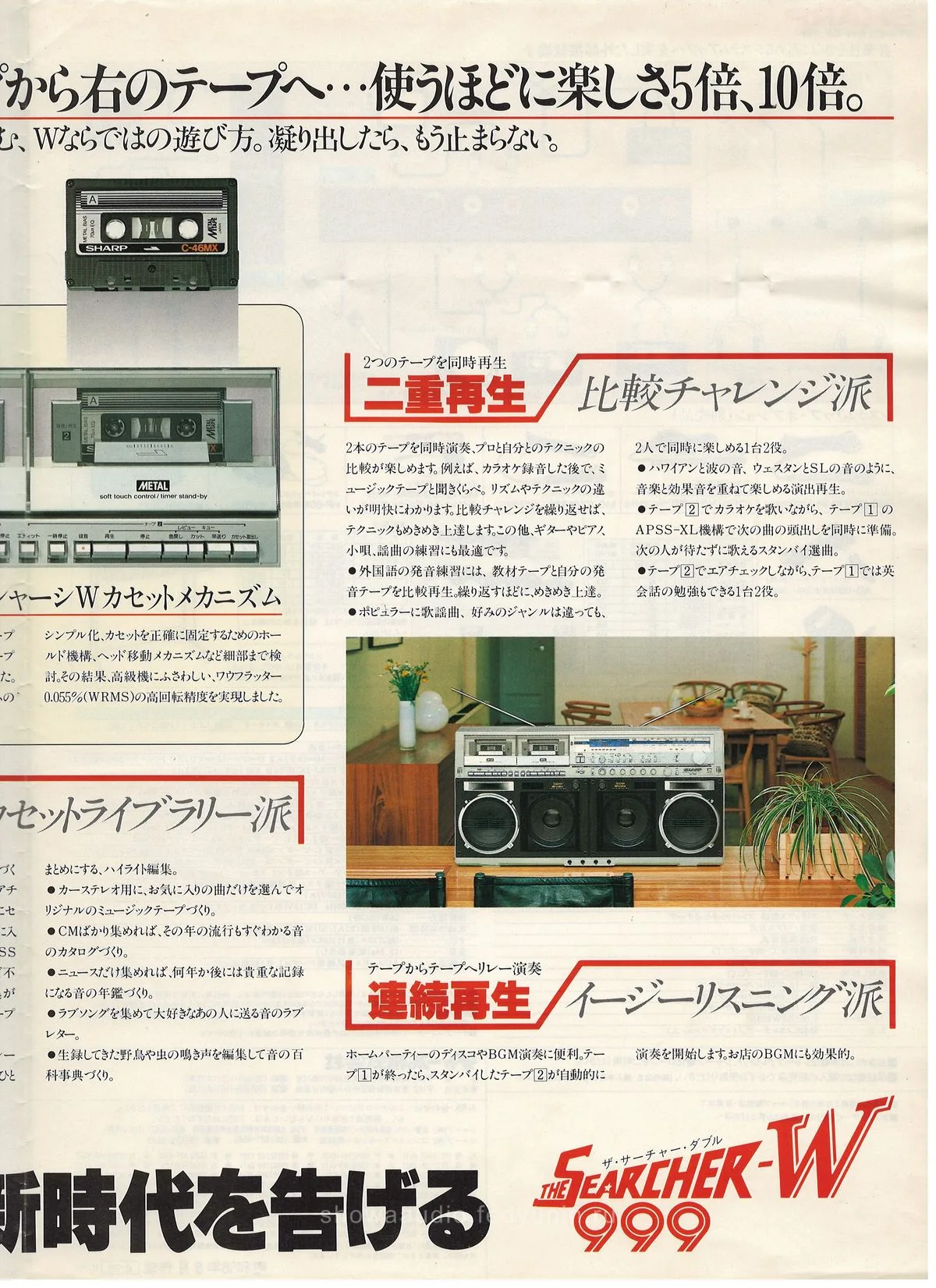 SHARP Searcher W GF-999 — доп. 6