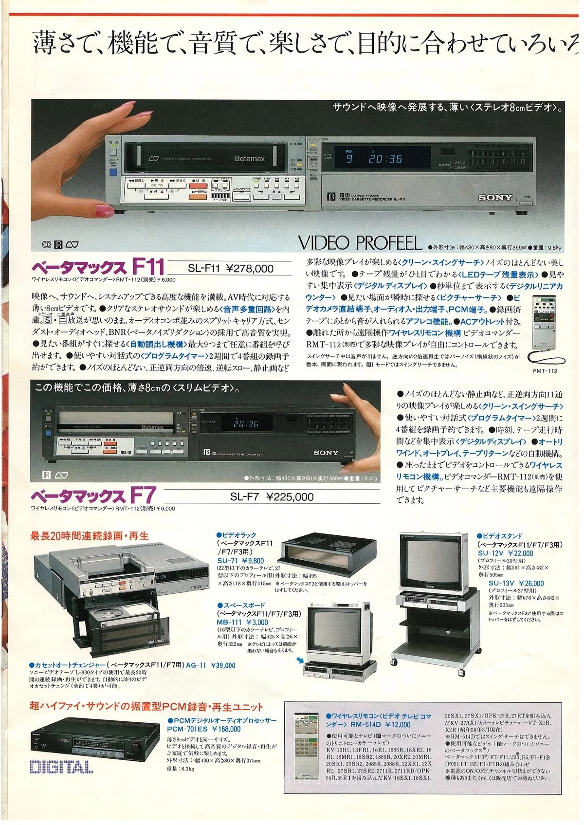 SONY Betamax April 1983 - 3